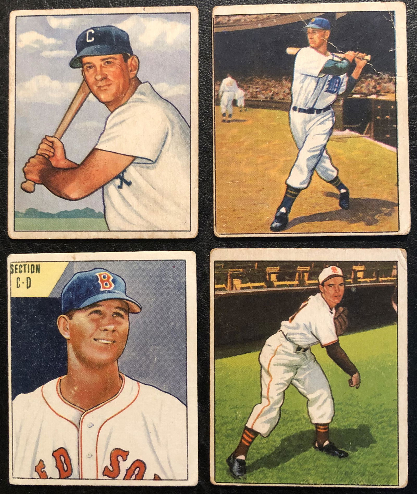 1950 BOWMAN BASEBALL CARD LOT (1 of 2)