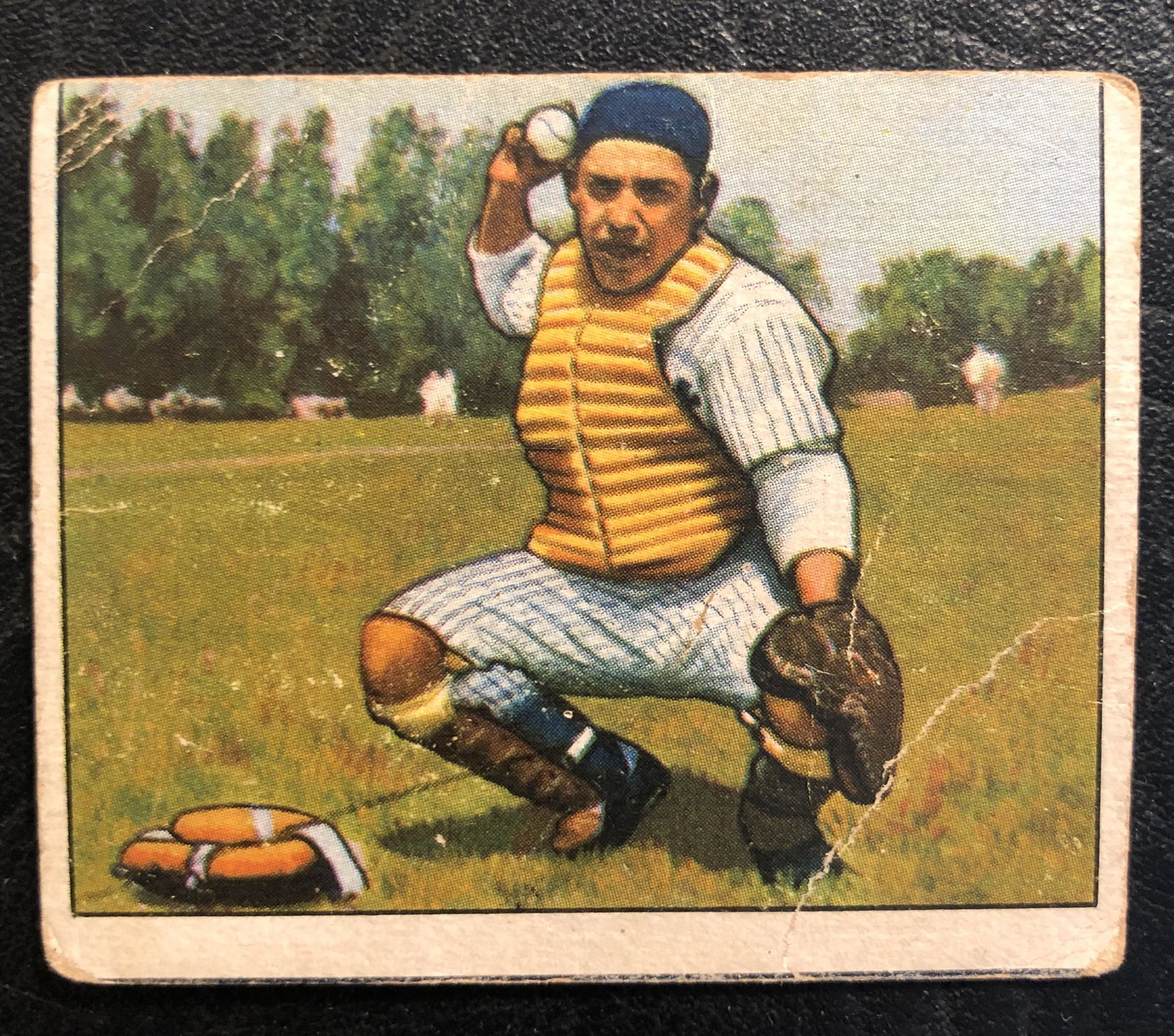 1950 BOWMAN NO. 46 LARRY "YOGI" BERRA: 1950 BOWMAN NO. 46 LARRY "YOGI" BERRA