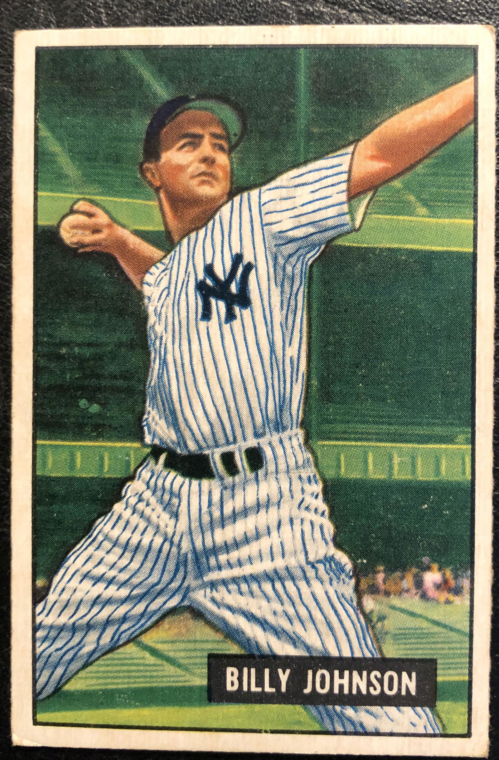 1951 BOWMAN NO. 74 BILLY JOHNSON (1 of 2)