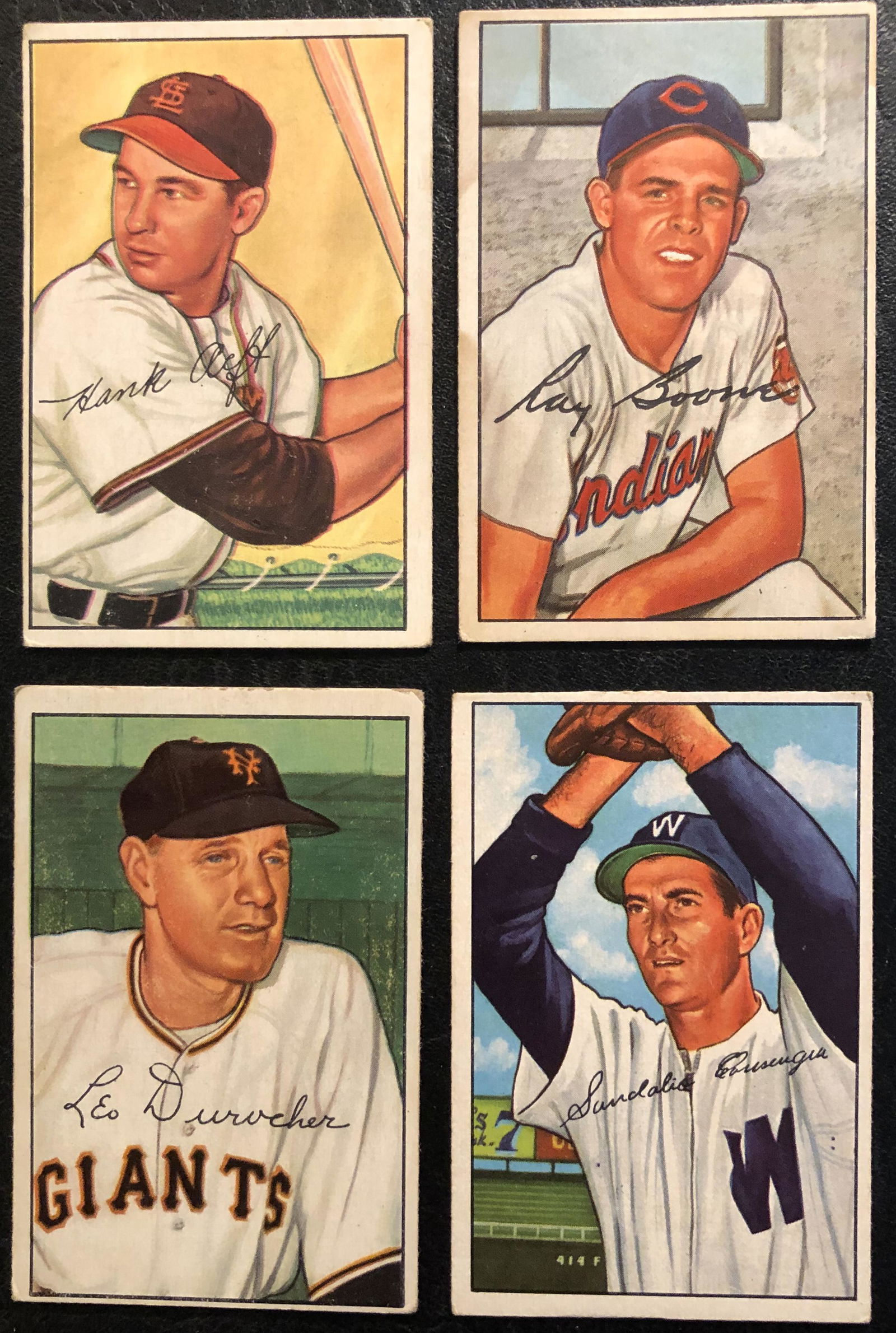 1952 BOWMAN BASEBALL CARD LOT (1 of 2)