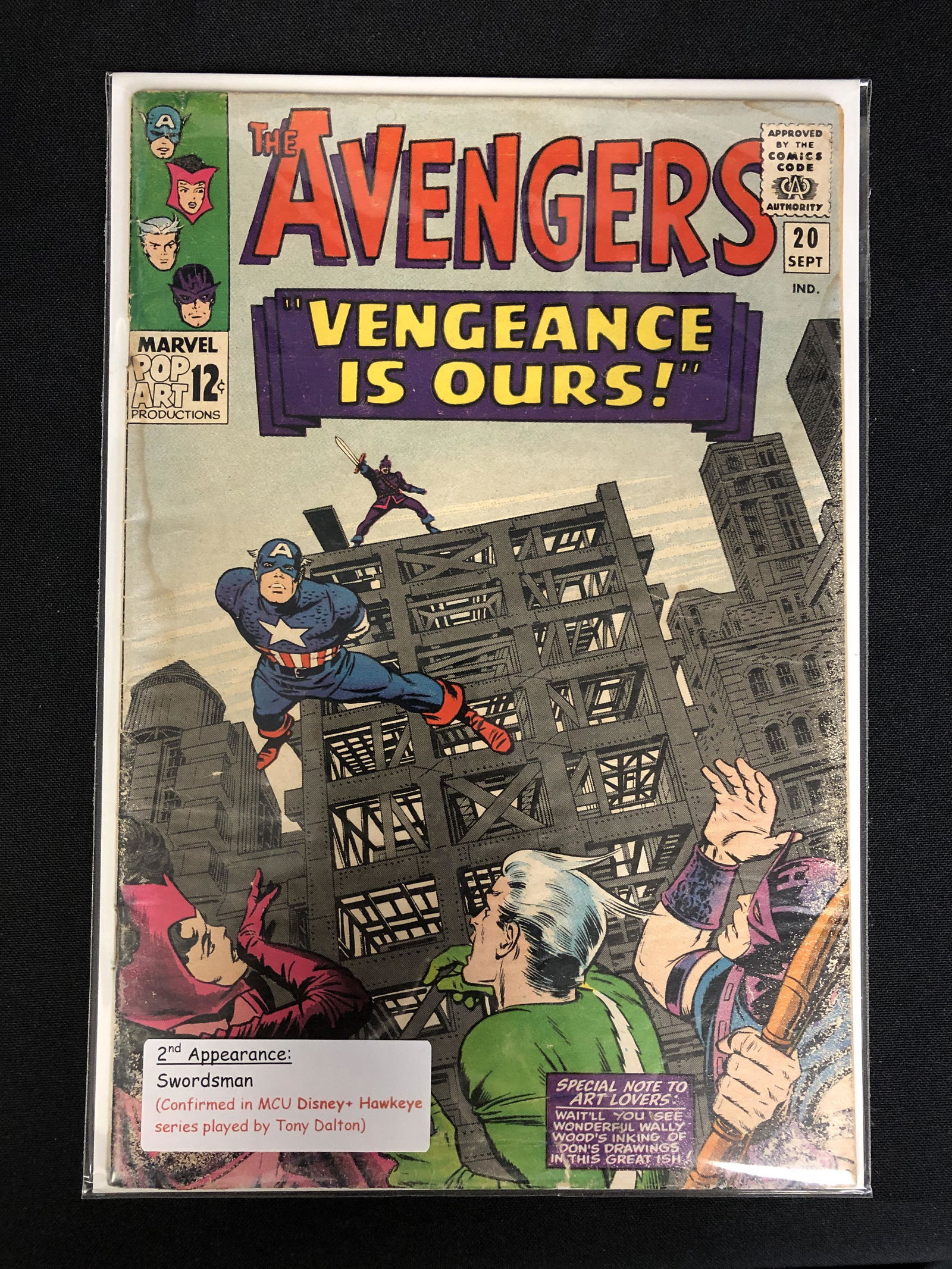 THE AVENGERS #20 (MARVEL COMICS) (1 of 1)