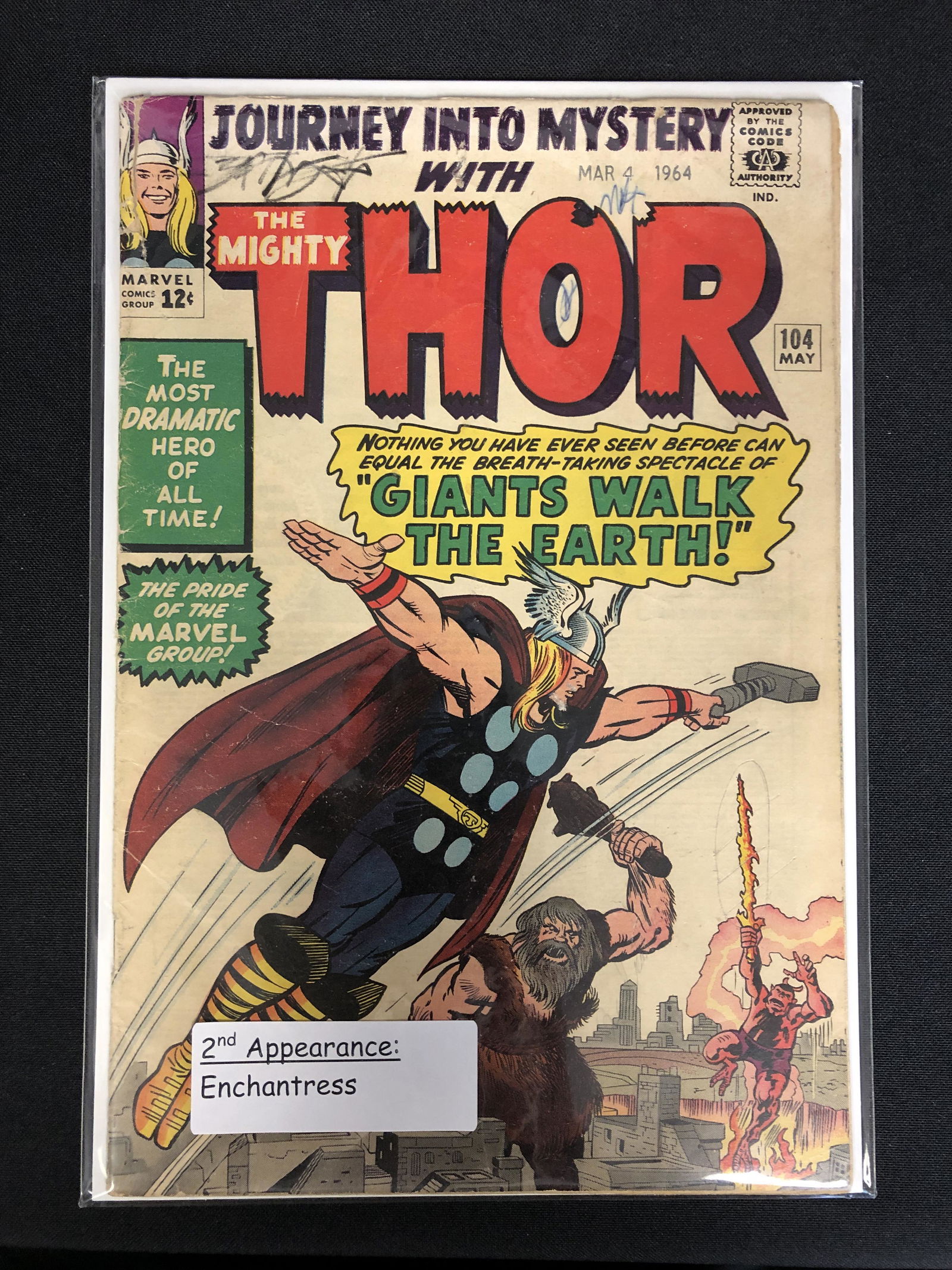 THE MIGHTY THOR #104 (MARVEL COMICS) (1 of 1)