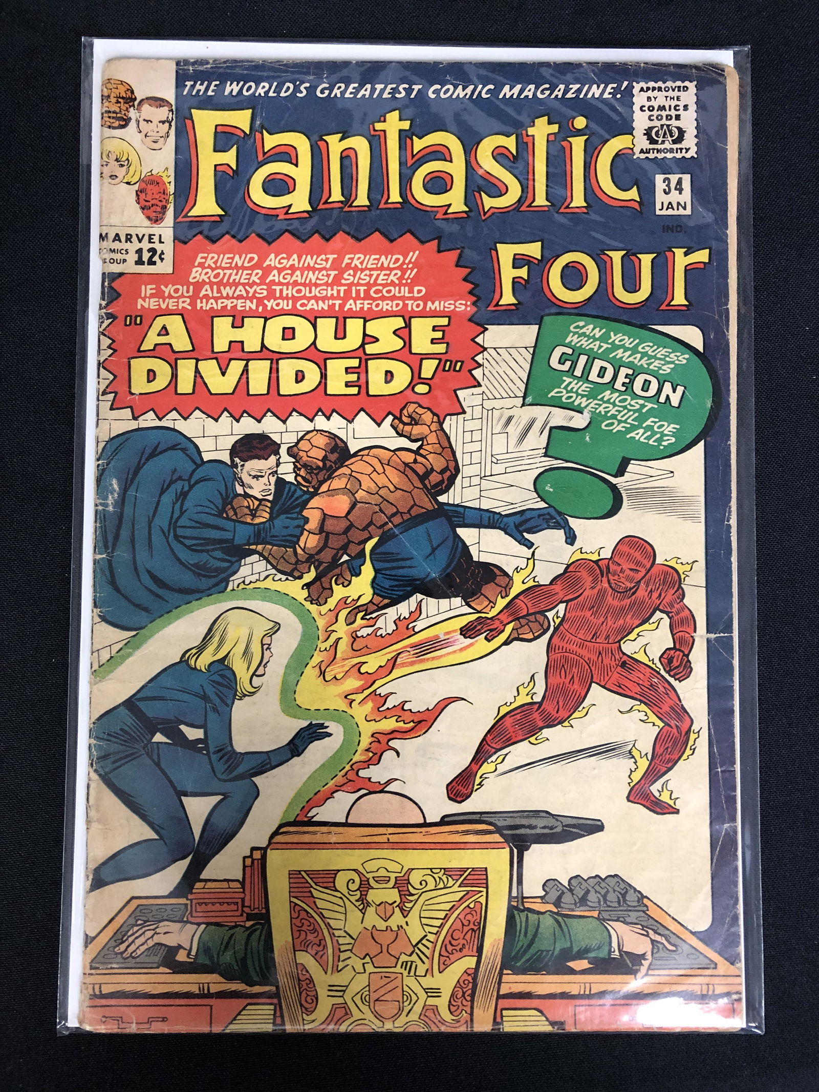 FANTASTIC FOUR #34 (MARVEL COMICS) (1 of 1)