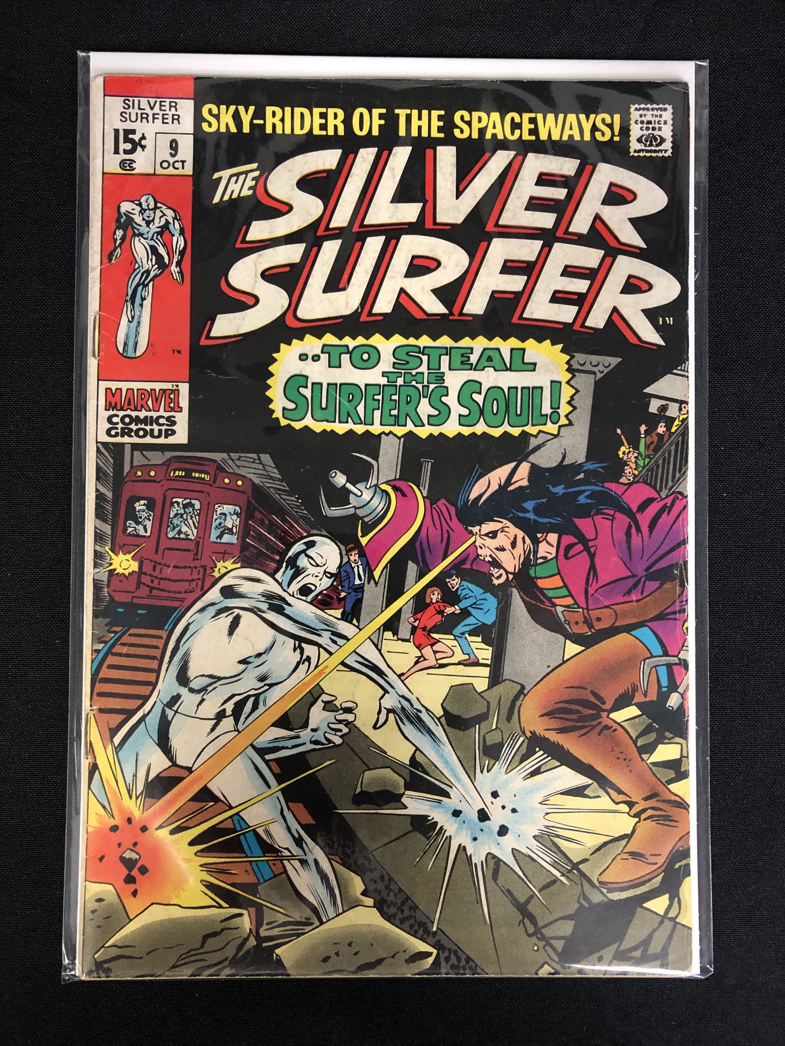 THE SILVER SURFER #9 (MARVEL COMICS) (1 of 1)