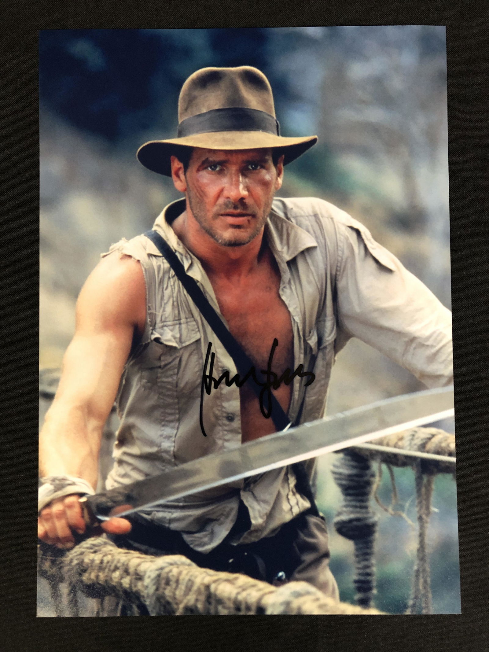 HARRISON FORD SIGNED 8X10 PHOTO (RA COA) (1 of 3)