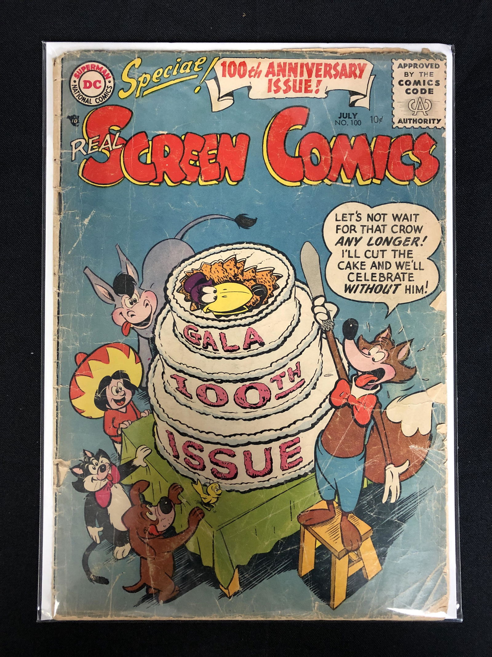 REAL SCREEN COMICS #100 (DC COMICS) (1 of 1)