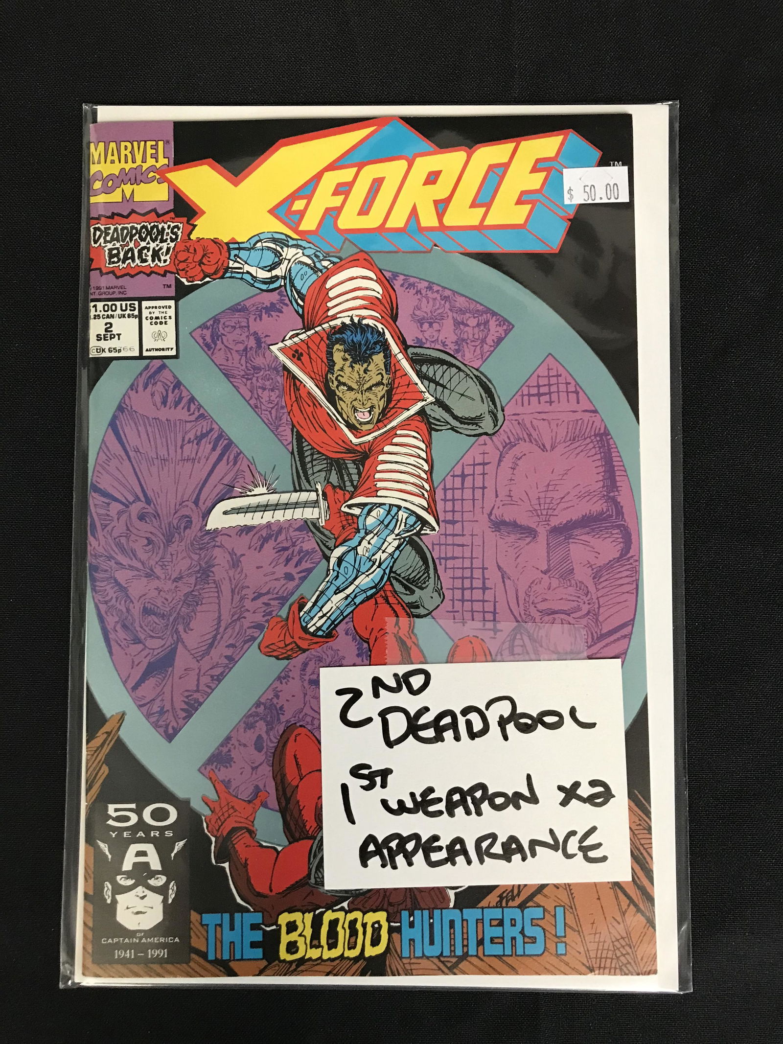 X-FORCE #2 (MARVEL COMICS) (1 of 1)