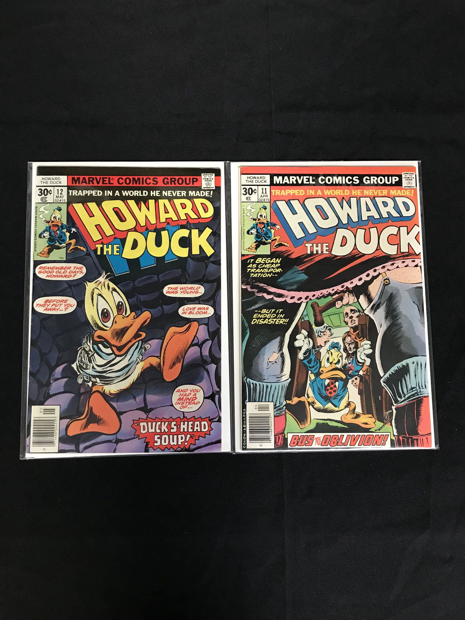 HOWARD THE DUCK #11-12 (MARVEL COMICS) (1 of 1)