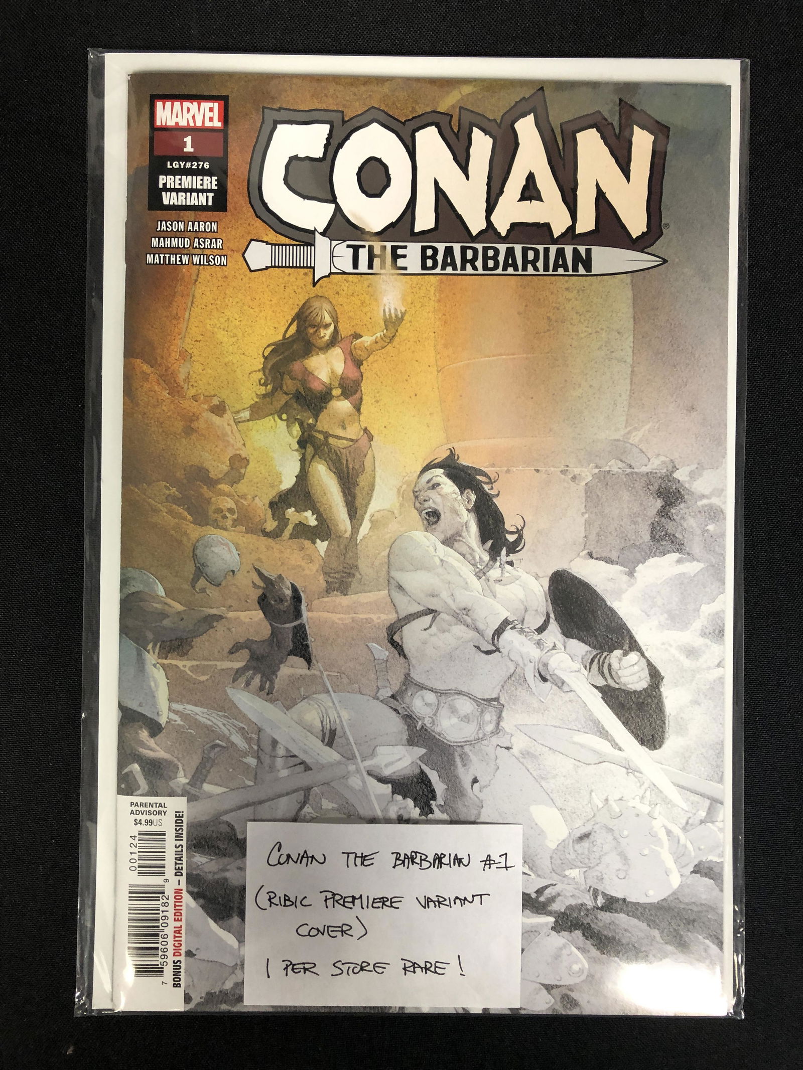 CONAN THE BARBARIAN #1 (MARVEL PREMIERE VARIANT) (1 of 1)
