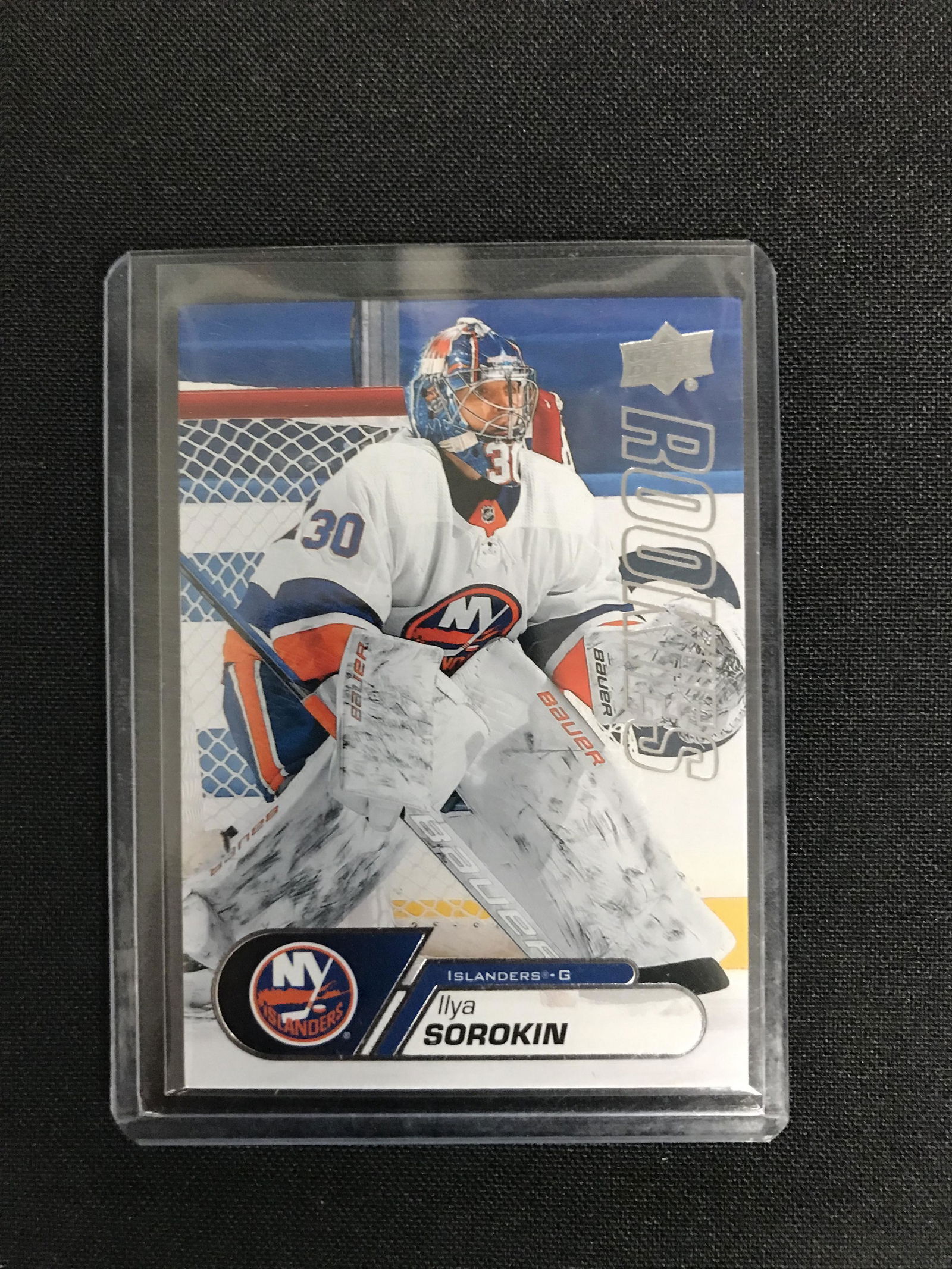 2020-21 Upper Deck NHL STAR ROOKIES RC Ilya Sorokin #24 (1 of 2)