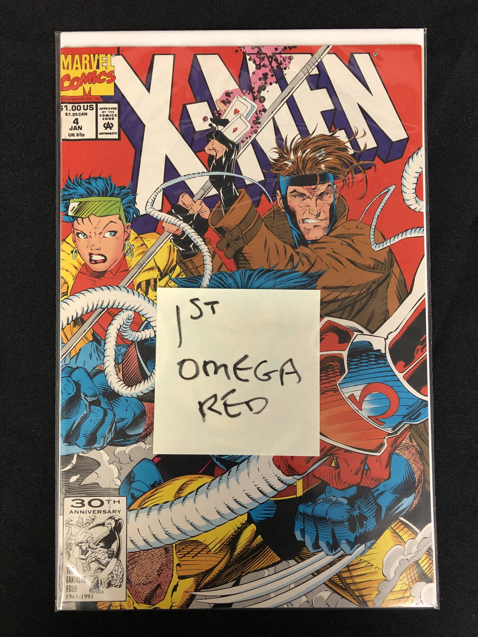 X-MEN #4 (MARVEL COMICS) 1st Omega Red (1 of 1)