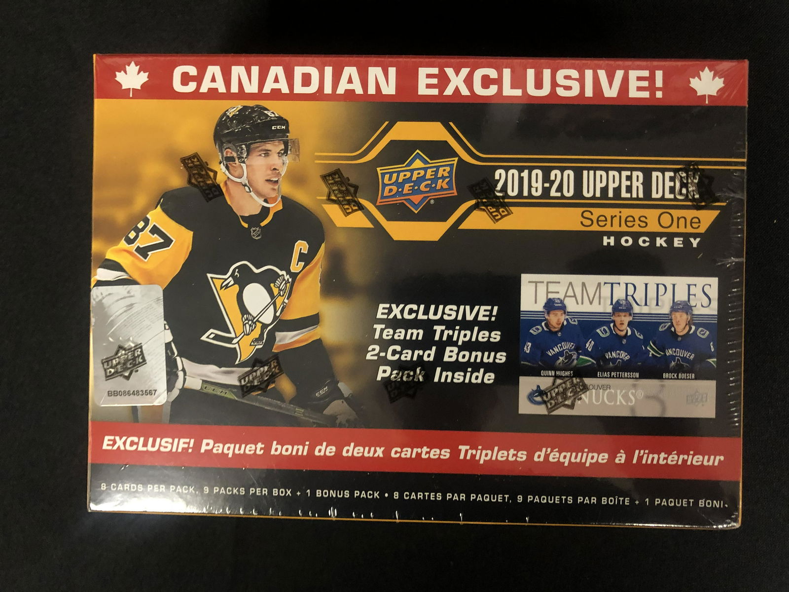 2019-20 UPPER DECK CANADIAN EXCLUSIVE SEALED BLASTER BO (1 of 1)