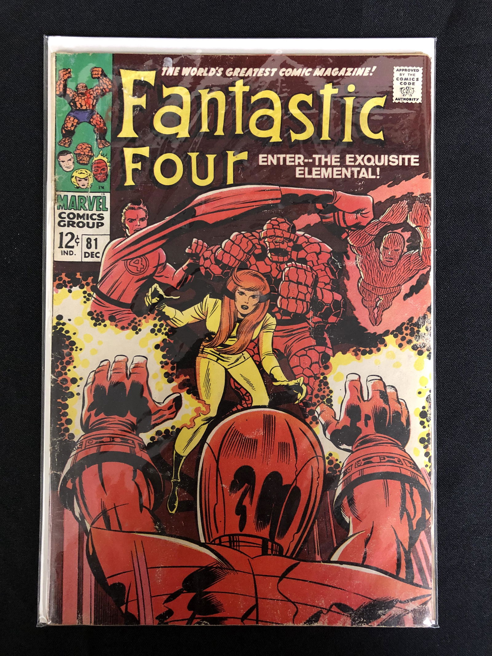 FANTASTIC FOUR #81 (MARVEL COMICS) (1 of 1)