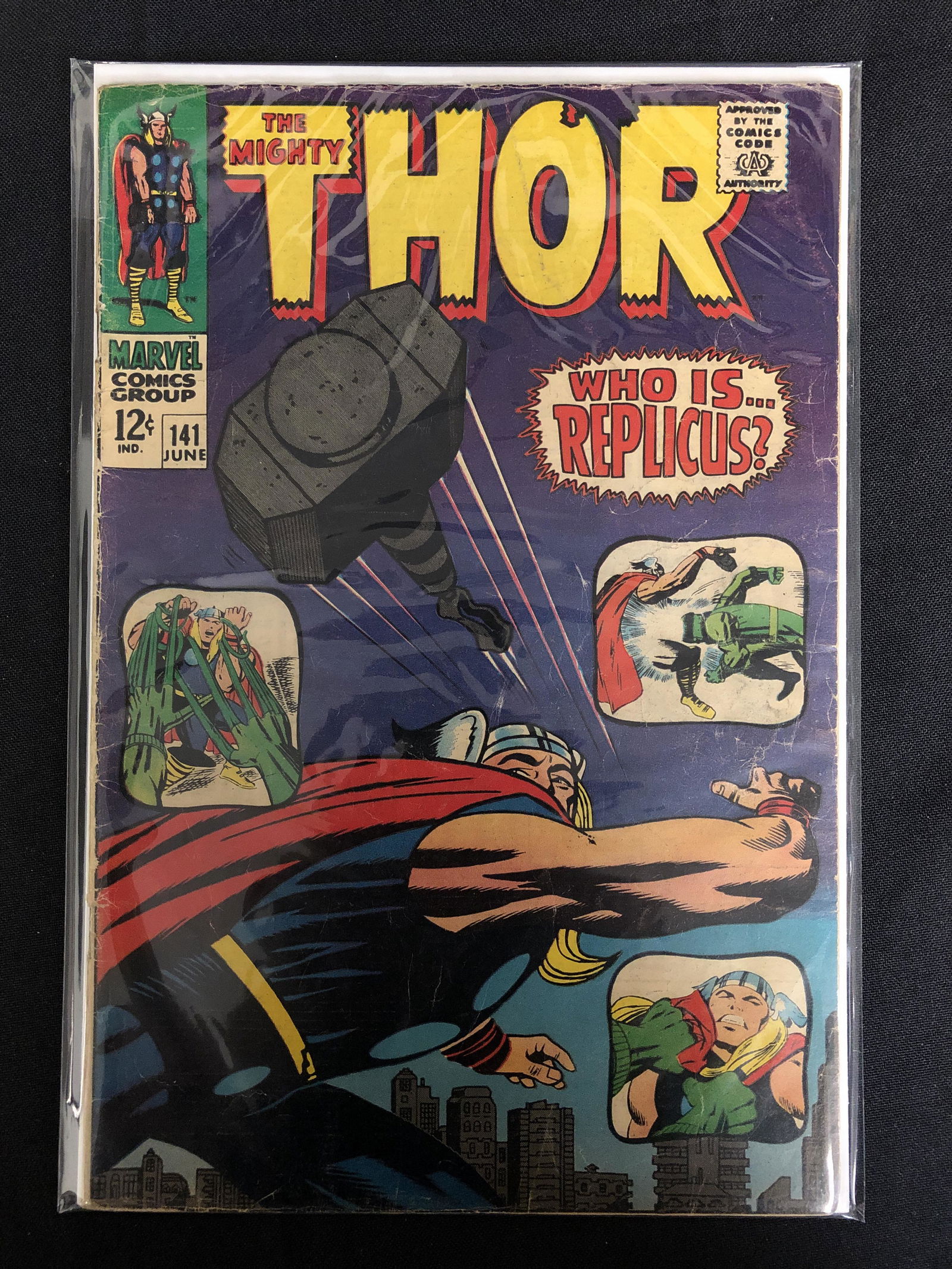 THE MIGHTY THOR #141 (MARVEL COMICS) (1 of 1)