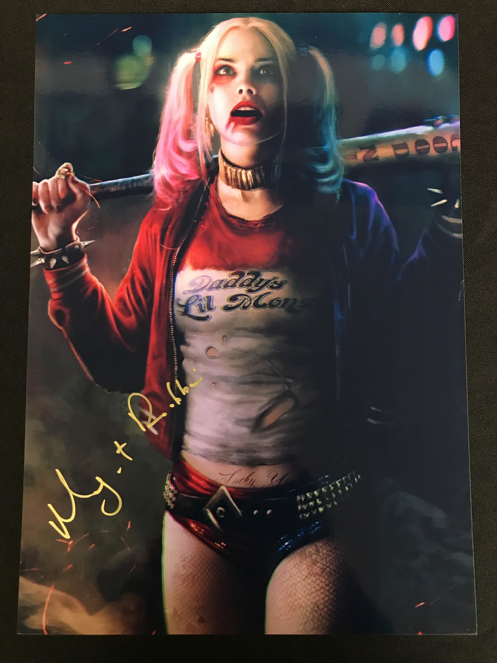 MARGOT ROBBIE SIGNED 8X10 PHOTO (REAL AUTHENTIC COA) (1 of 3)