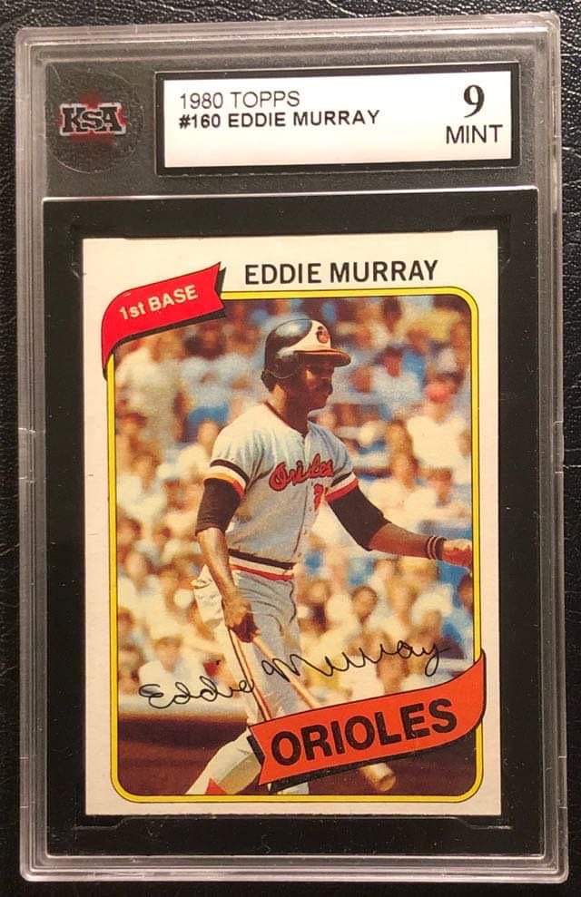 1980 TOPPS #160 EDDIE MURRAY (KSA 9) (1 of 2)