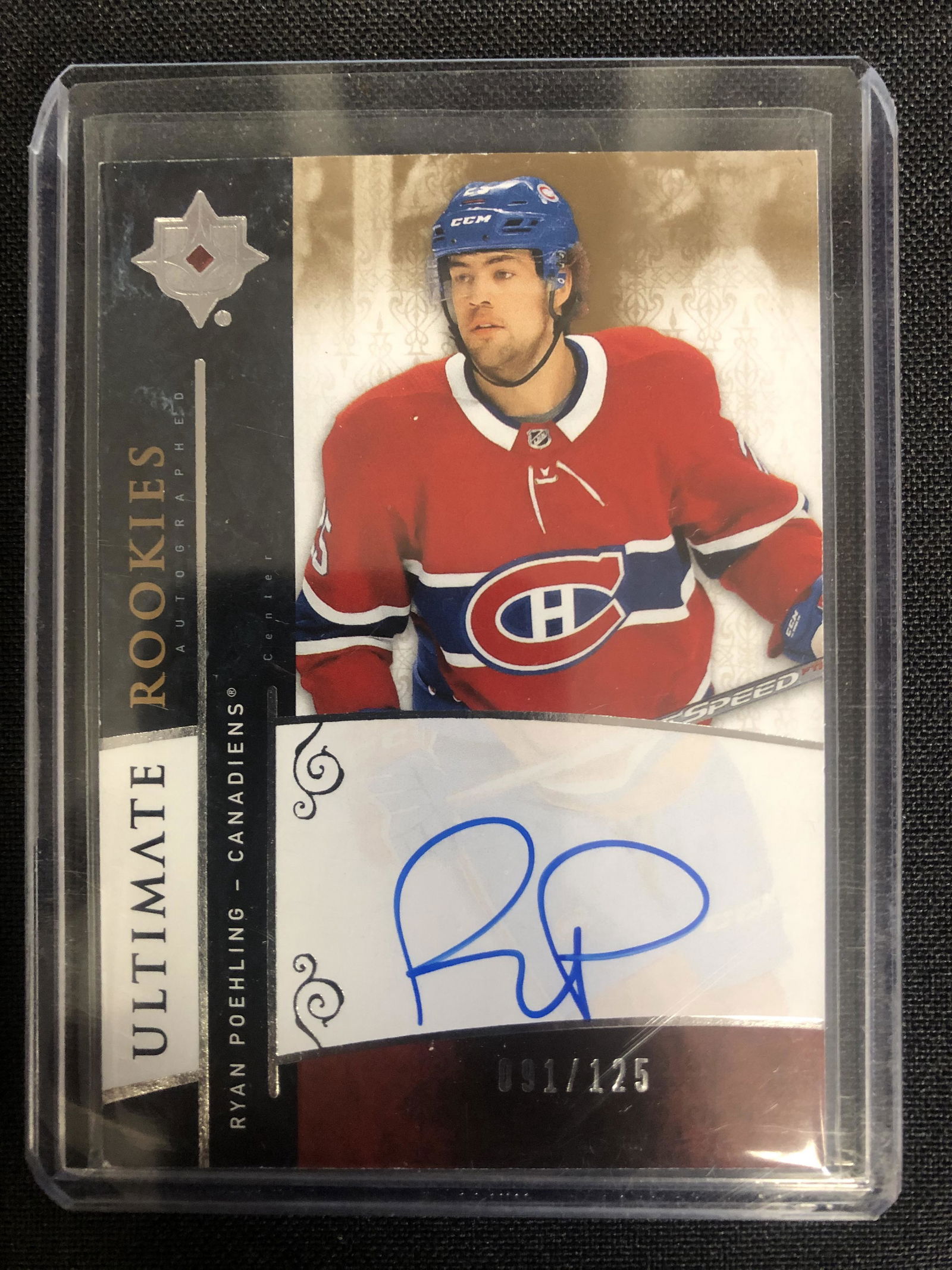 2019-20 UD ULTIMATE COLLECTION #RRA-RP RYAN POEHLING UL (1 of 2)
