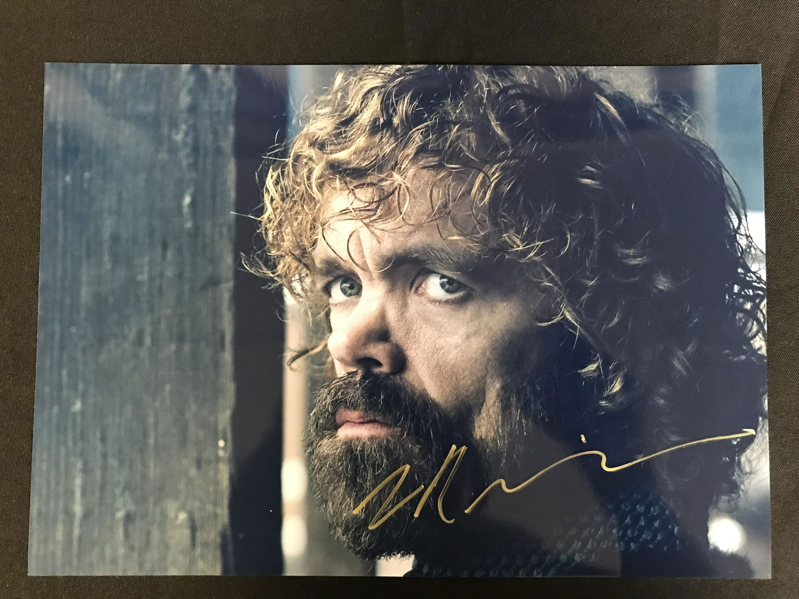 PETER DINKLAGE SIGNED 8X10 PHOTO (REAL AUTHENTIC COA) (1 of 3)