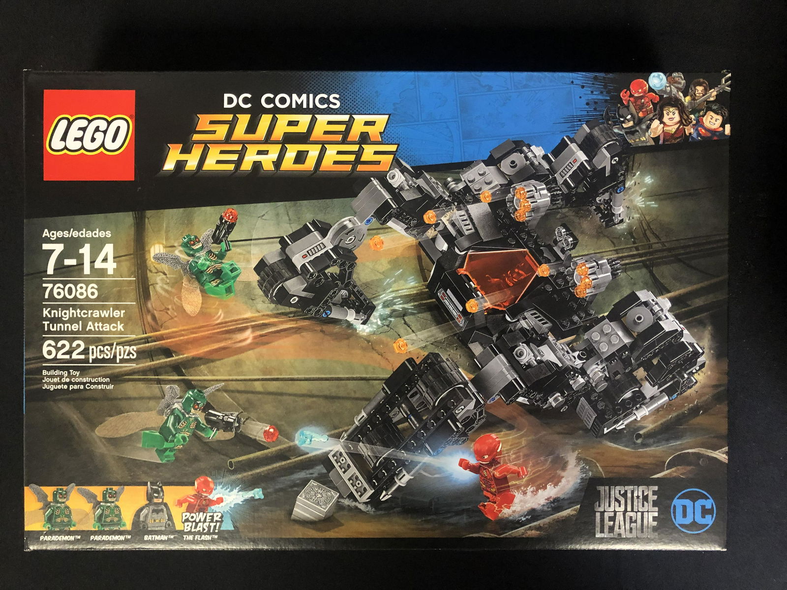 LEGO: DC COMICS SUPER HEROES "KNIGHTCRAWLER TUNNEL (1 of 1)