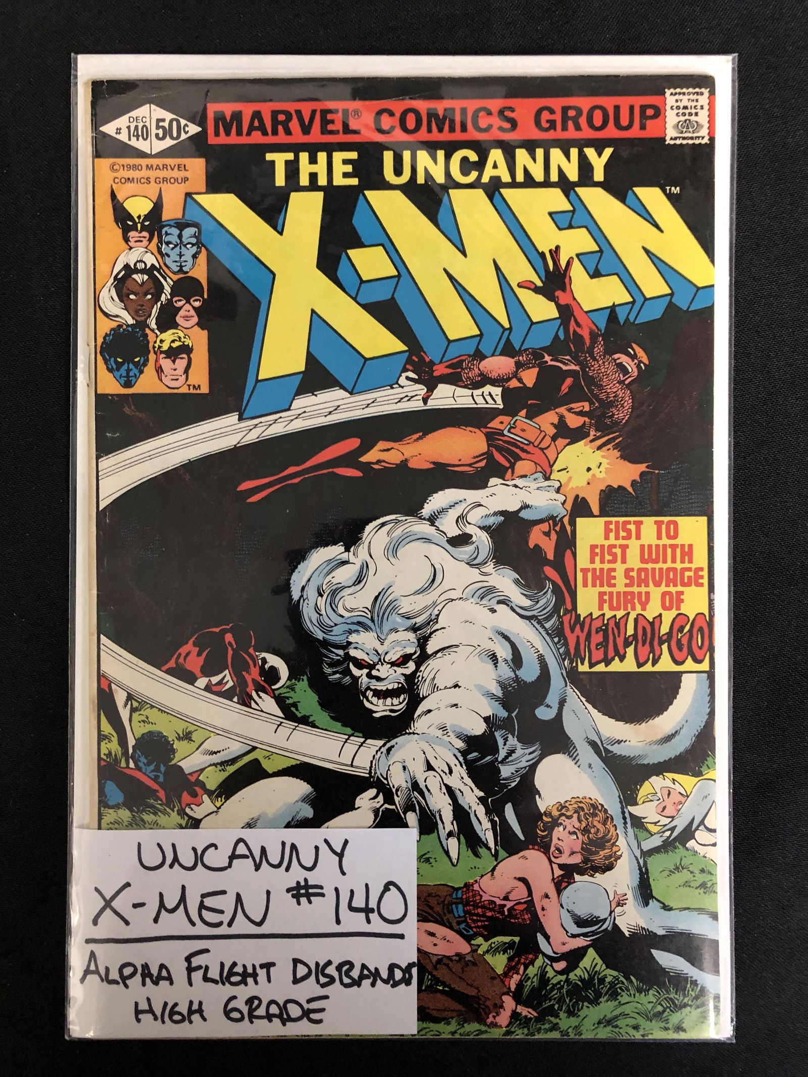 THE UNCANNY X-MEN #140 (MARVEL COMICS) (1 of 1)