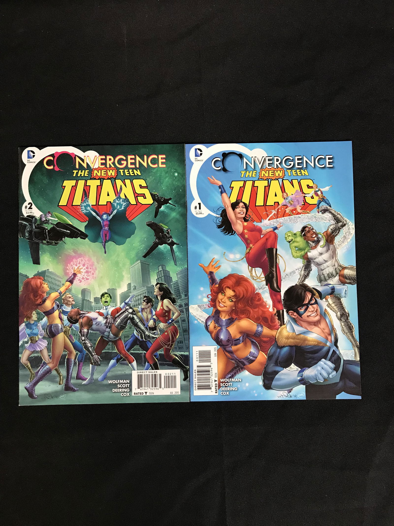 Convergence THE NEW TEEN TITANS #1-2 (DC COMICS) (1 of 1)