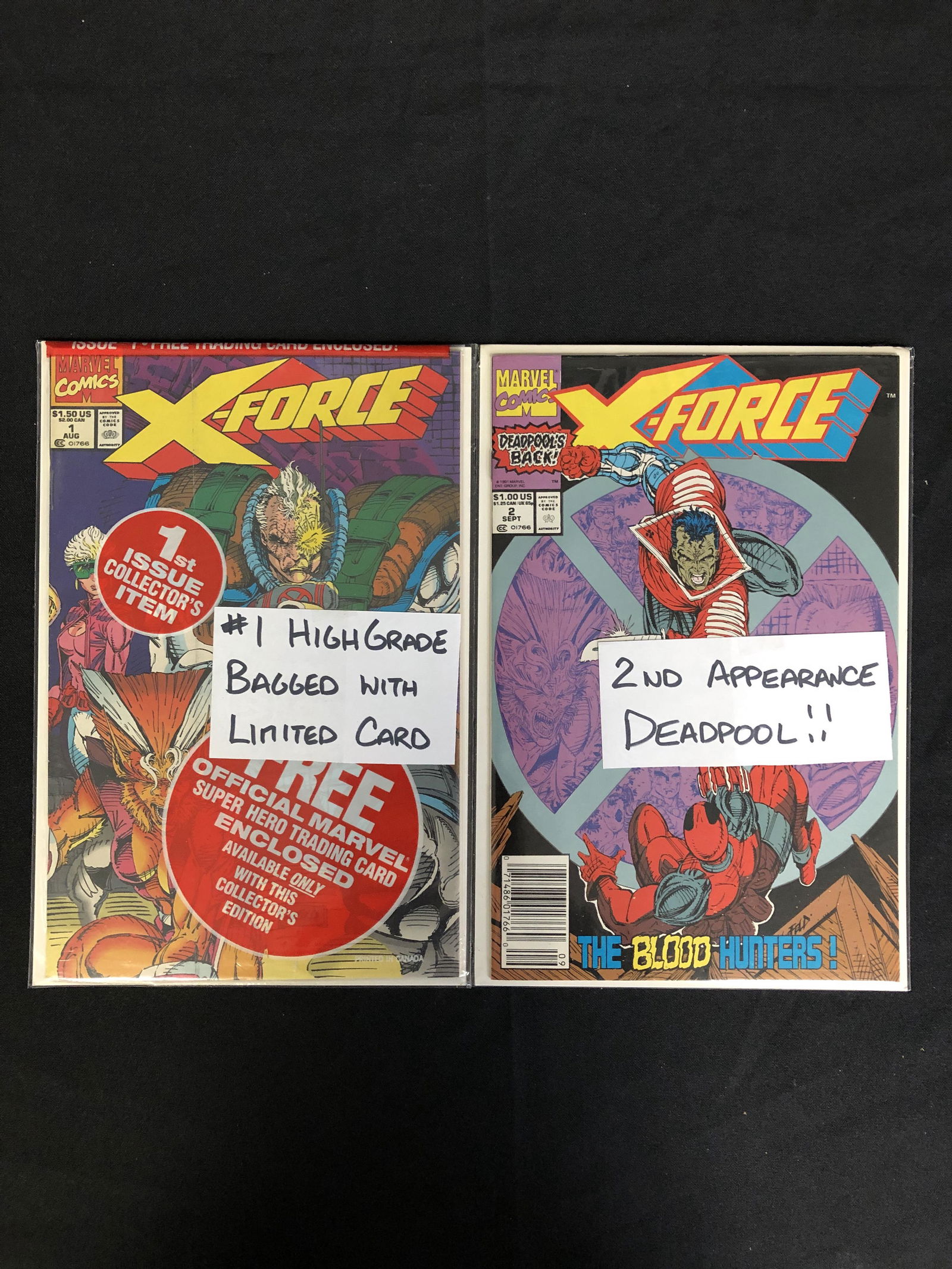 X-FORCE #1-2 (MARVEL COMICS) (1 of 1)
