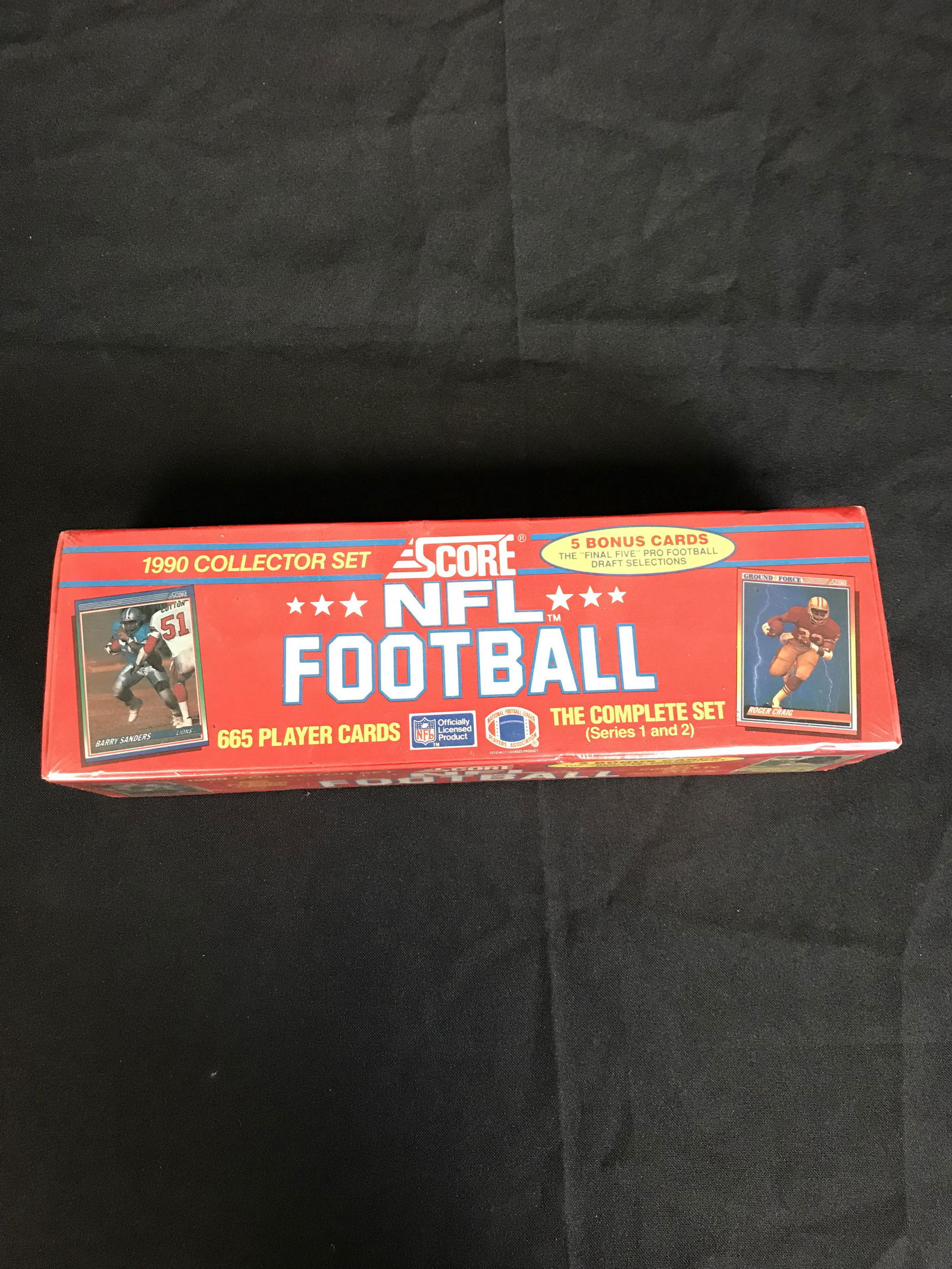 1990 SCORE FOOTBALL COLLECTOR CARD SET (1 of 1)