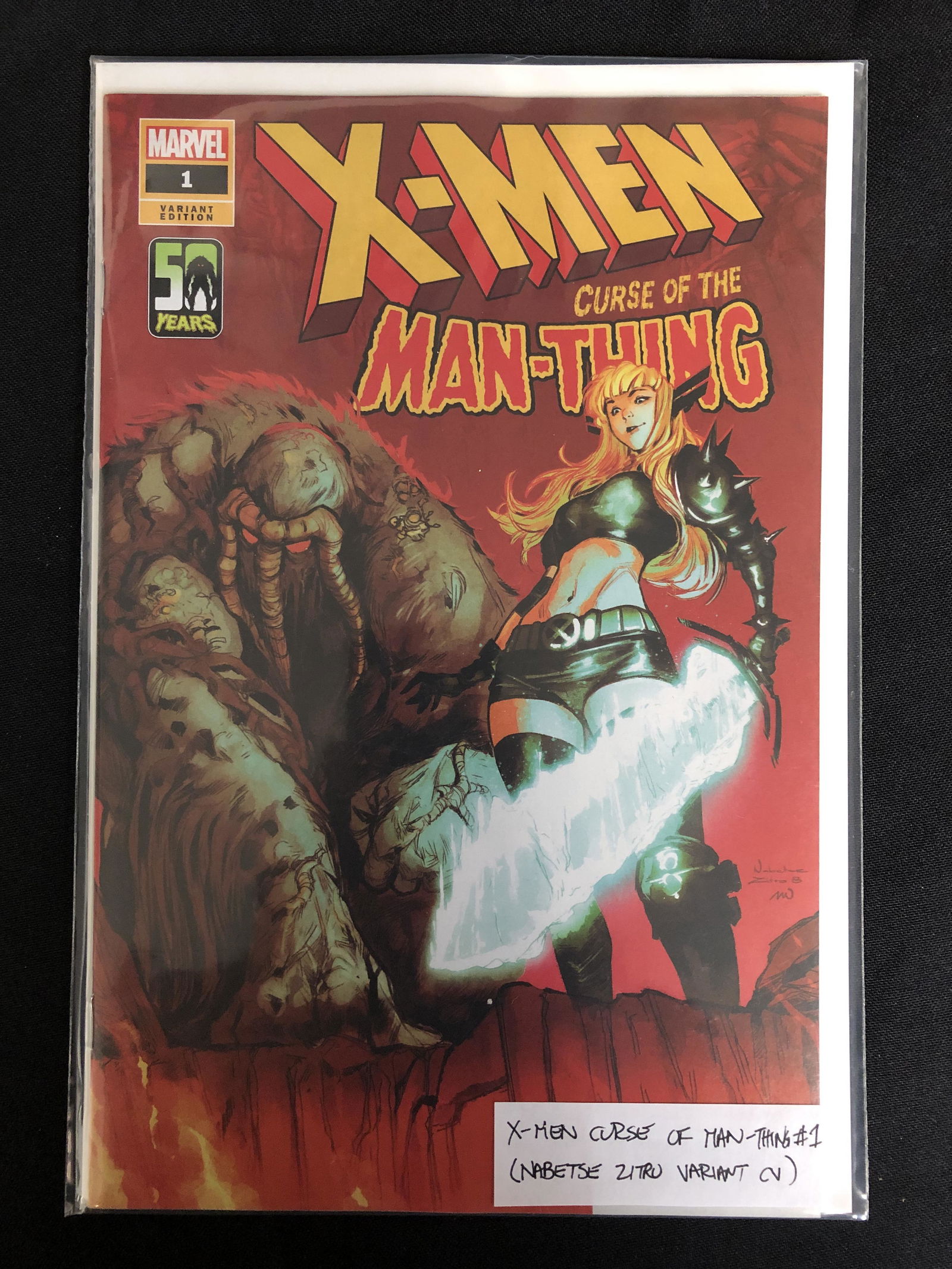 X-MEN Curse of the Man-Thing #1 (MARVEL VARIANT) (1 of 1)