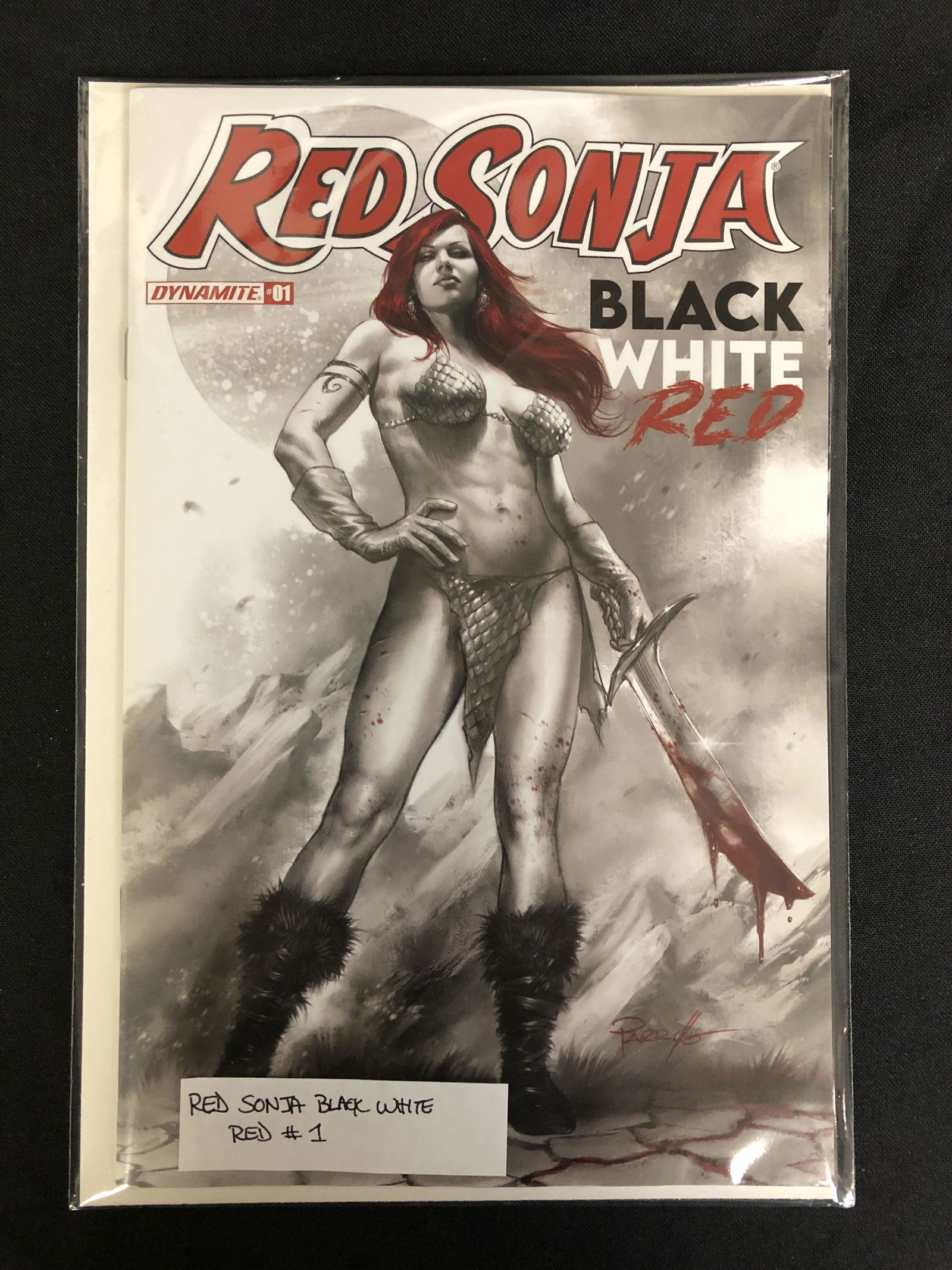 RED SONJA Black White Red #1 (DYNAMITE COMICS) (1 of 1)