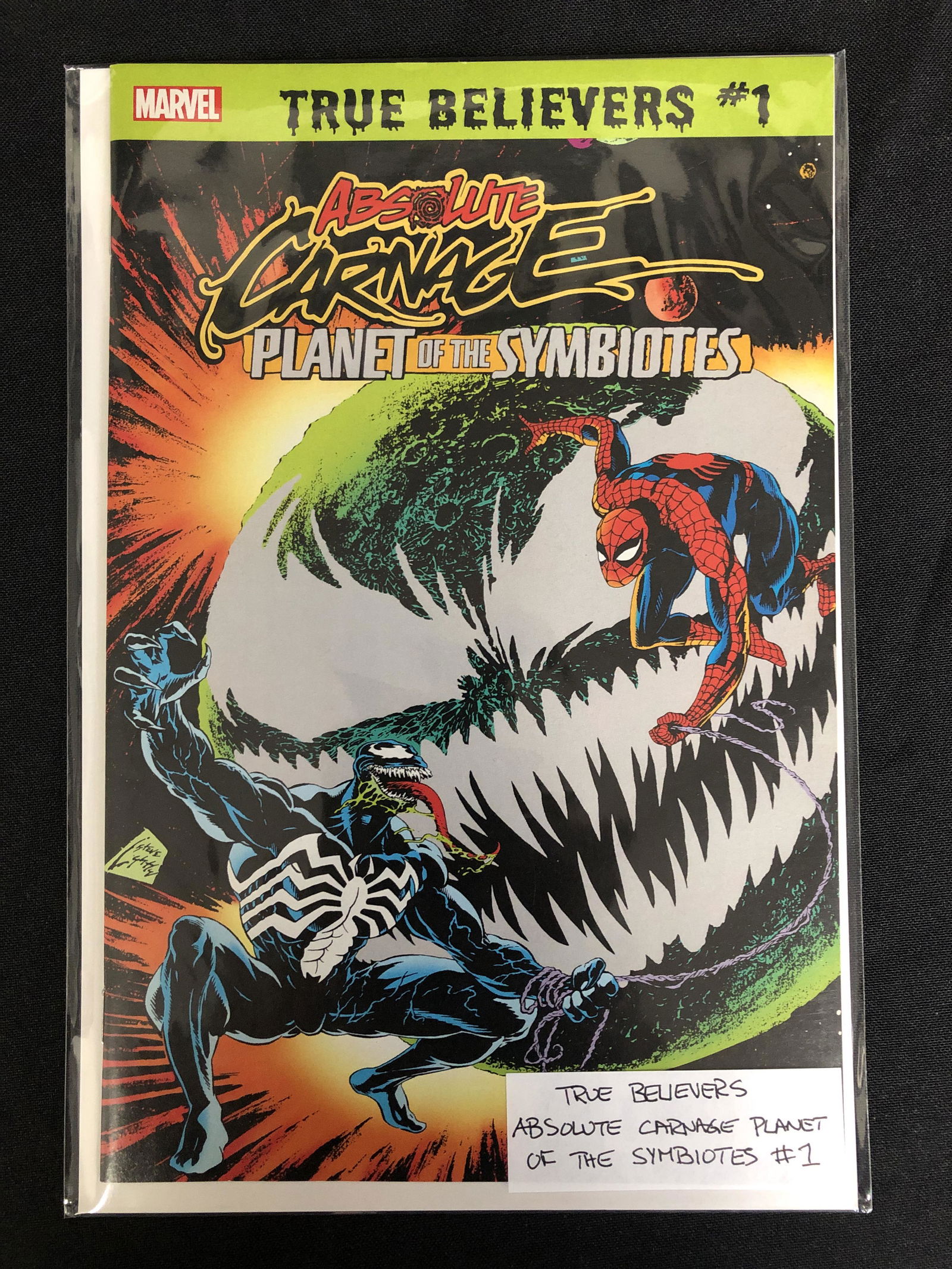 TRUE BELIEVERS ABSOLUTE CARNAGE PLANET OF THE SYMBIOTES (1 of 1)