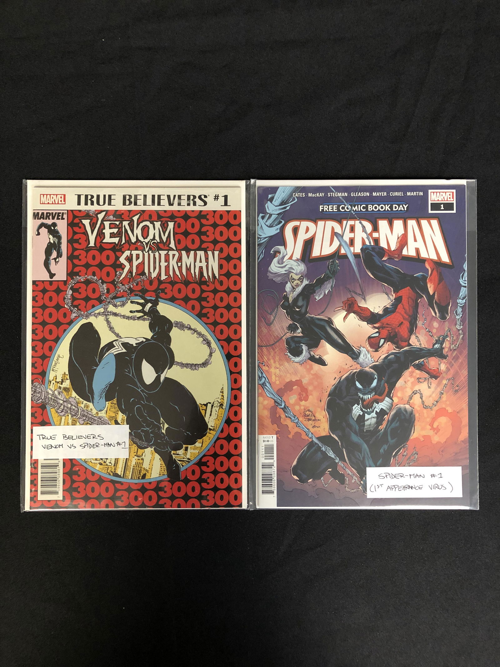 TRUE BELIEVERS VENOM VS. SPIDER-MAN #1/ SPIDER-MAN #1: TRUE BELIEVERS VENOM VS. SPIDER-MAN #1/ SPIDER-MAN #1 (MARVEL)