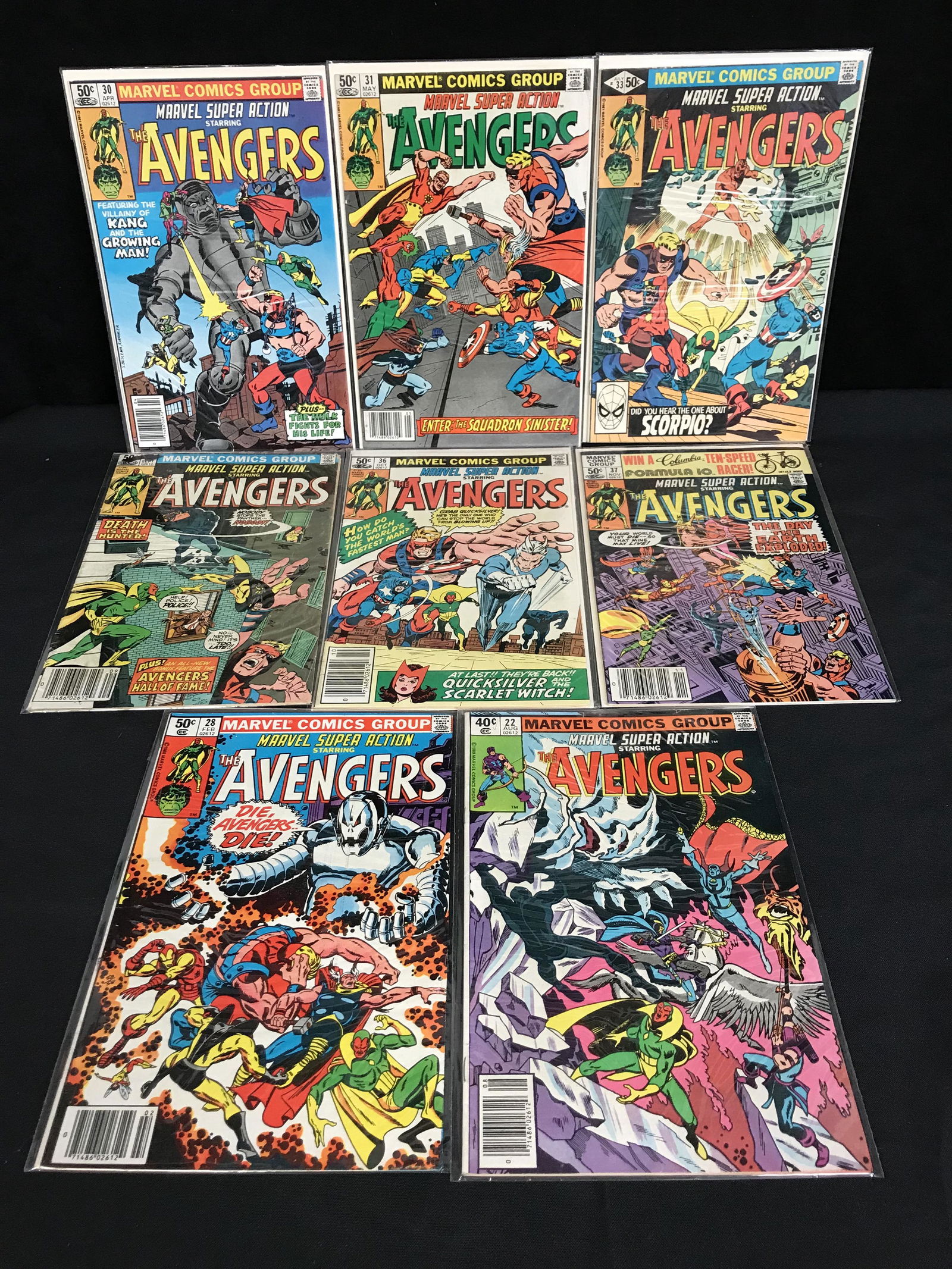 THE AVENGERS COMIC BOOK LOT (MARVEL COMICS) (1 of 1)