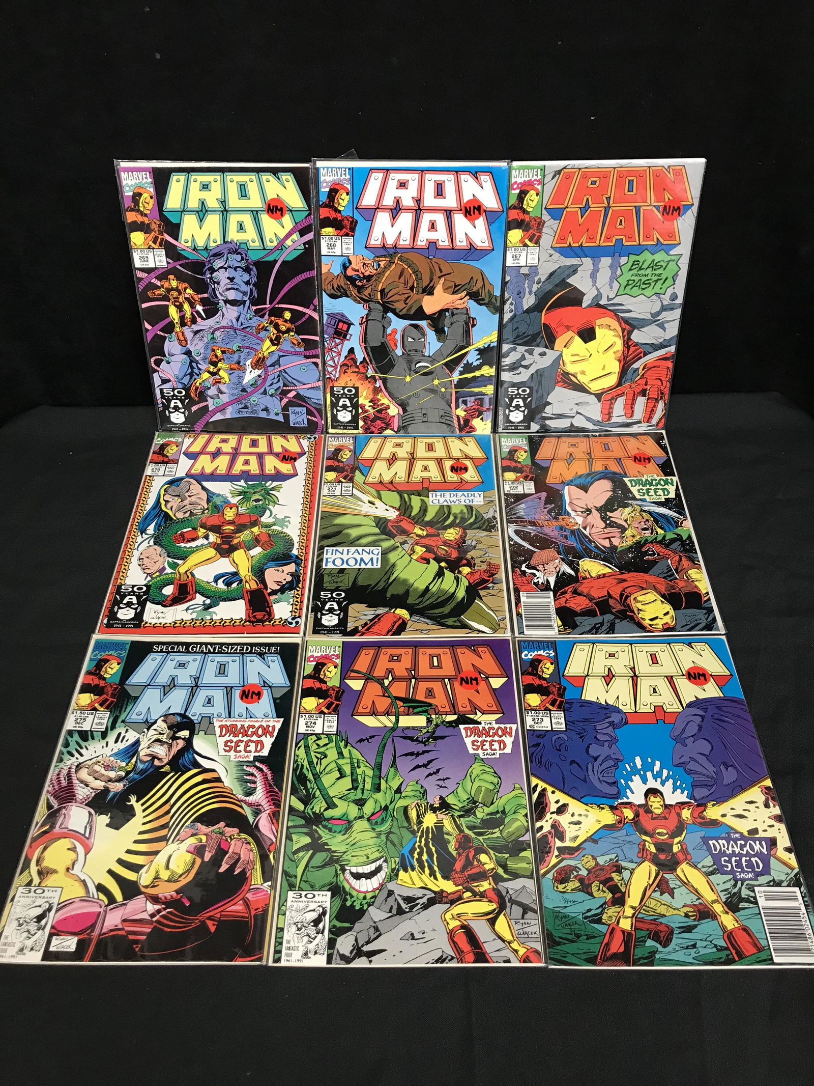 IRON MAN COMIC BOOK LOT (MARVEL COMICS) (1 of 1)