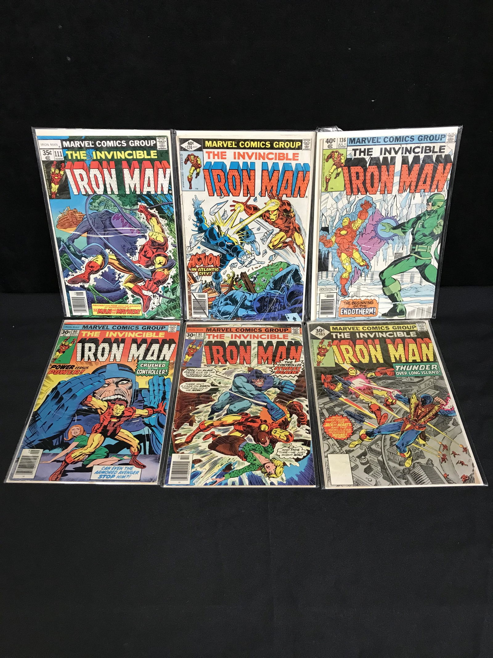 IRON MAN COMIC BOOK LOT (MARVEL COMICS) (1 of 1)