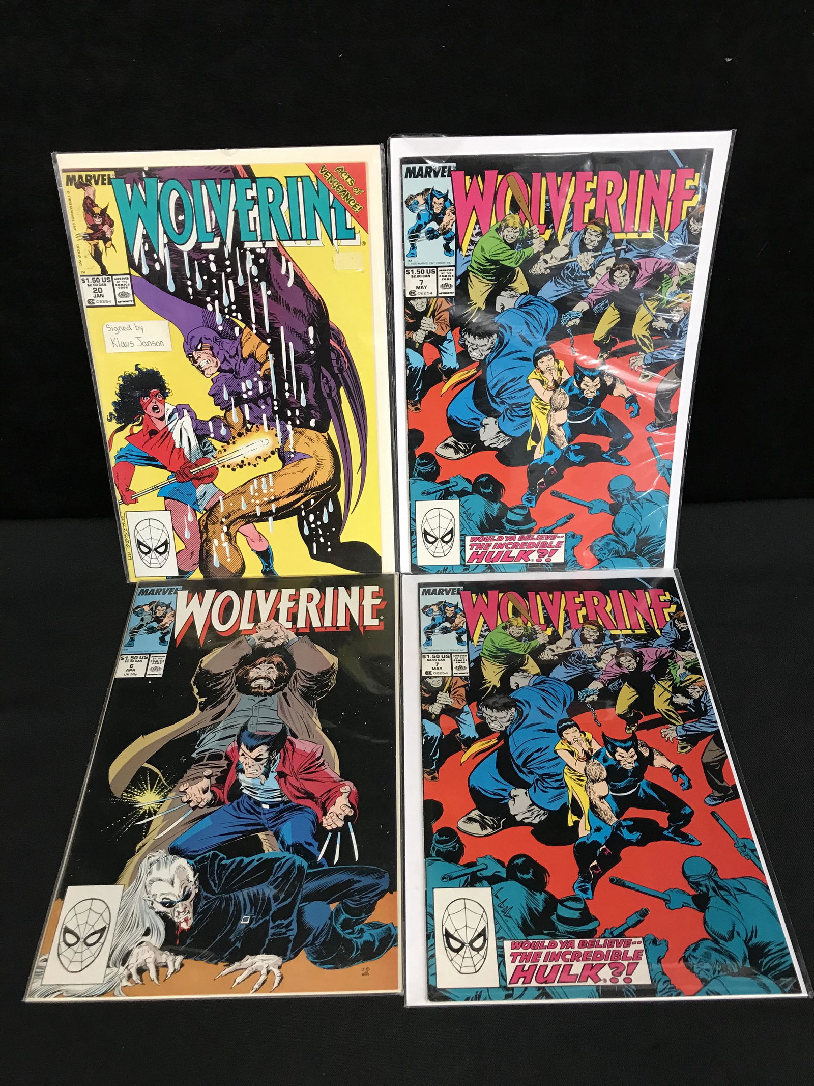 WOLVERINE COMIC BOOK LOT (MARVEL COMICS) (1 of 1)