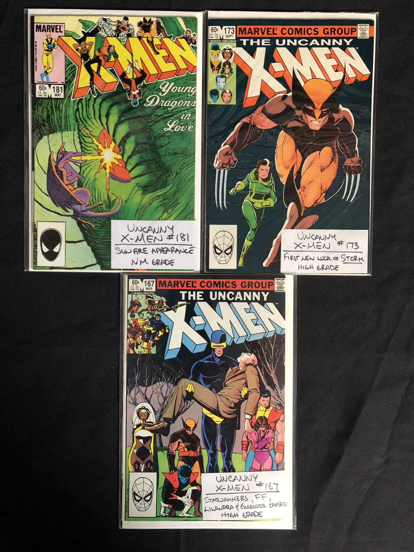 THE UNCANNY X-MEN COMIC BOOK LOT (MARVEL COMICS) (1 of 1)