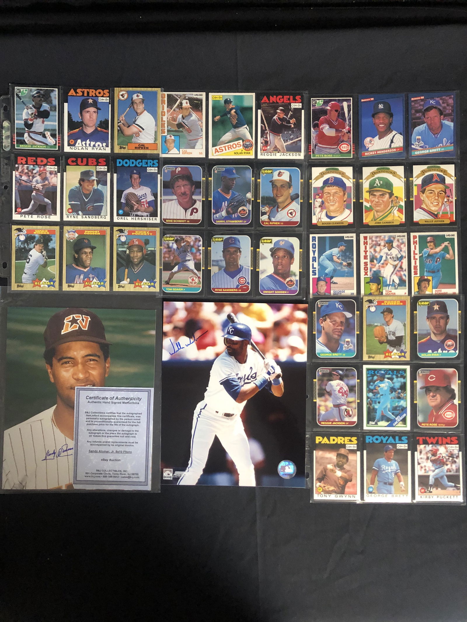 ASSORTED BASEBALL CARD LOT (1 of 1)