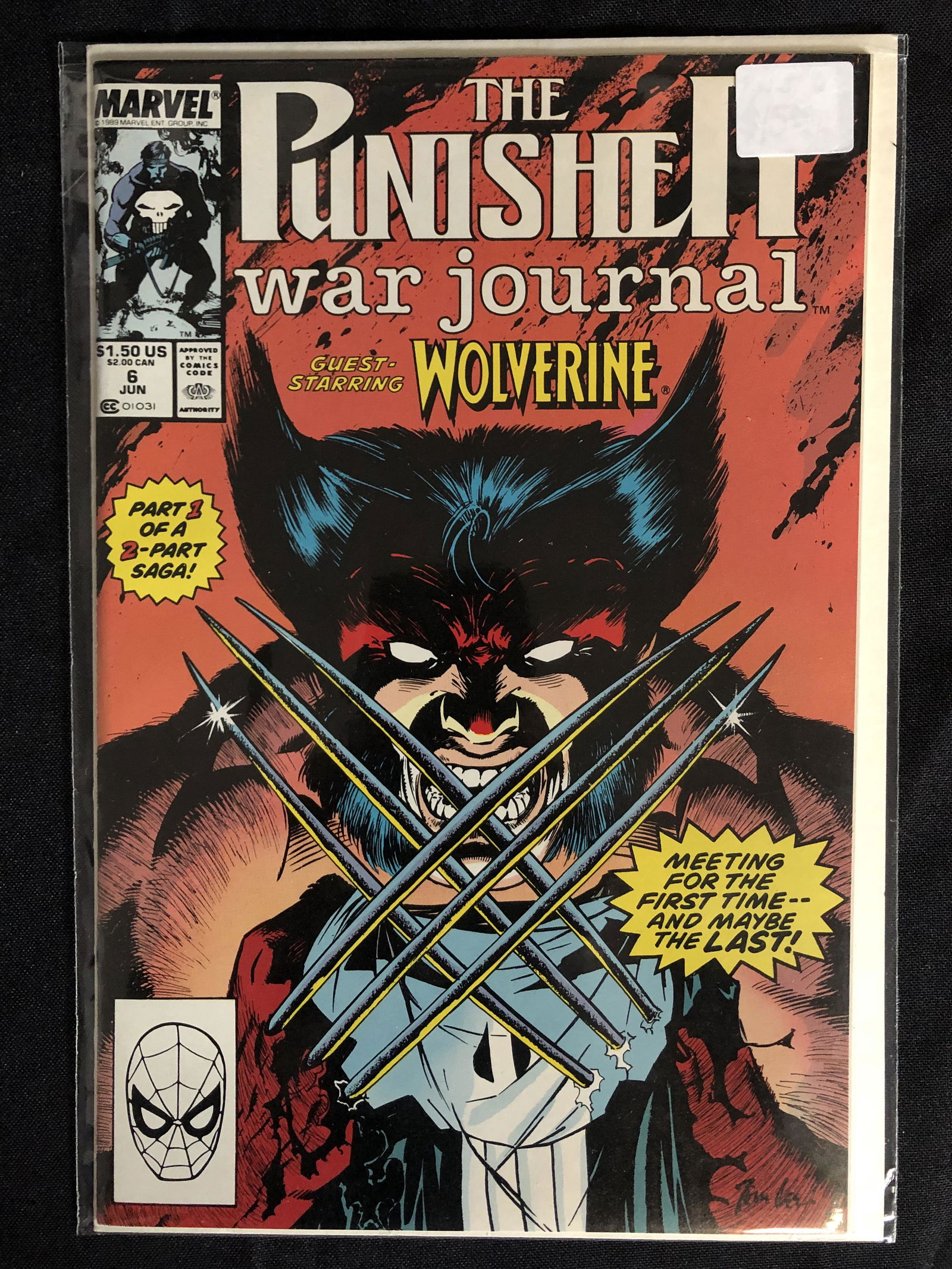 THE PUNISHER WAR JOURNAL #6 Guest Starring WOLVERINE (1 of 1)