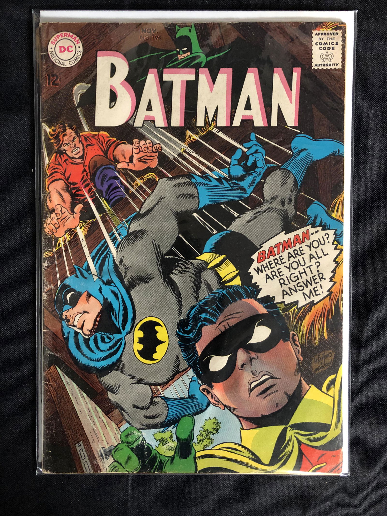 BATMAN #196 (DC COMICS) (1 of 1)