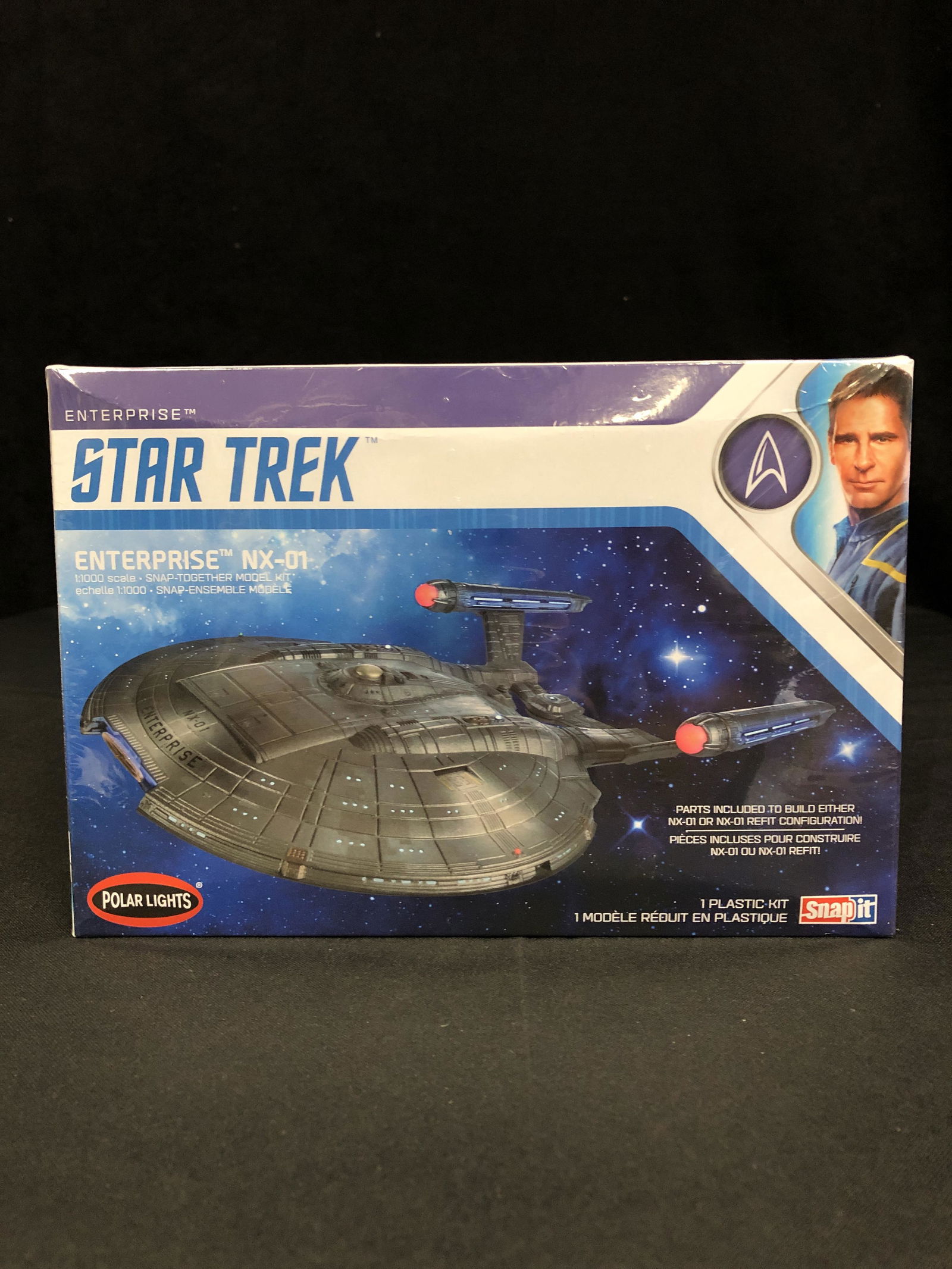 STAR TREK ENTERPRISE NX-01 UN BUILT MODEL KIT (1 of 1)