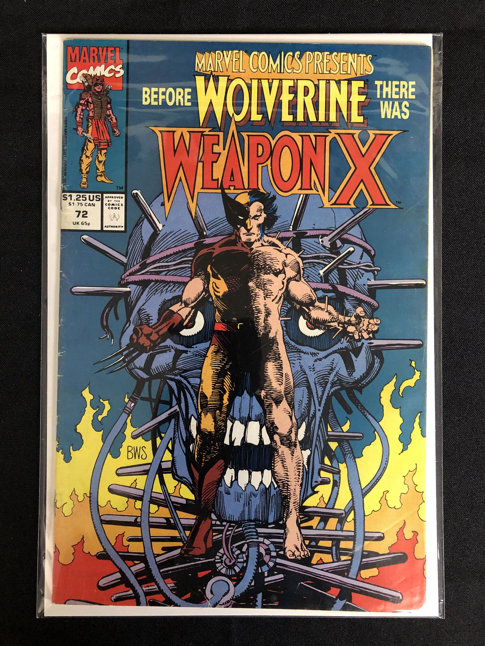 MARVEL COMICS THE WOLVERIN WEAPON X NO. 72 (1 of 1)