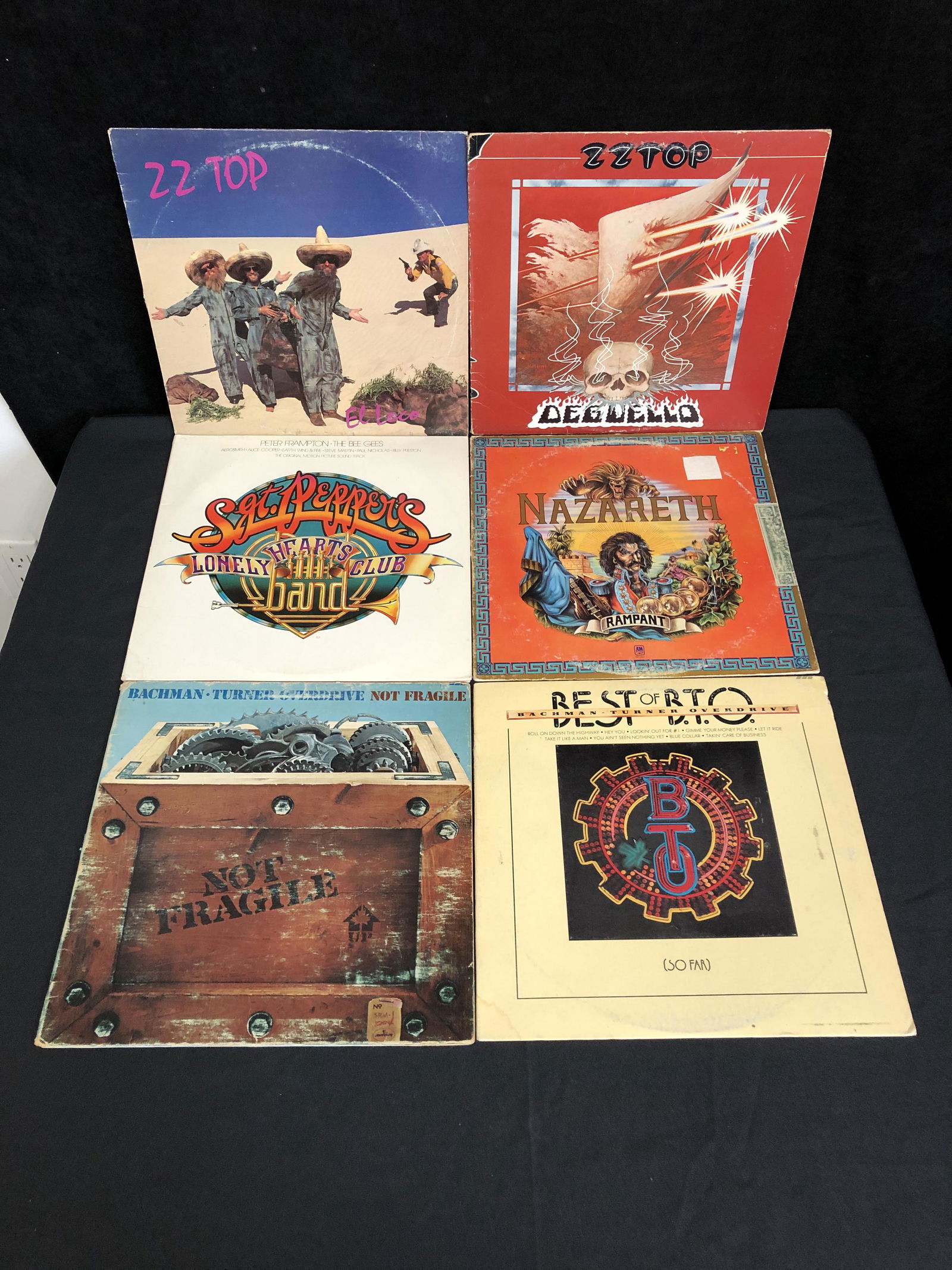 CLASSIC ROCK VINYL RECORD LOT ( POPULAR TITLES) (1 of 1)