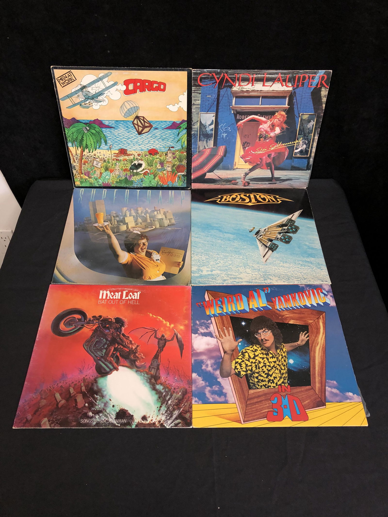 CLASSIC ROCK VINYL RECORD LOT ( POPULAR TITLES) (1 of 1)