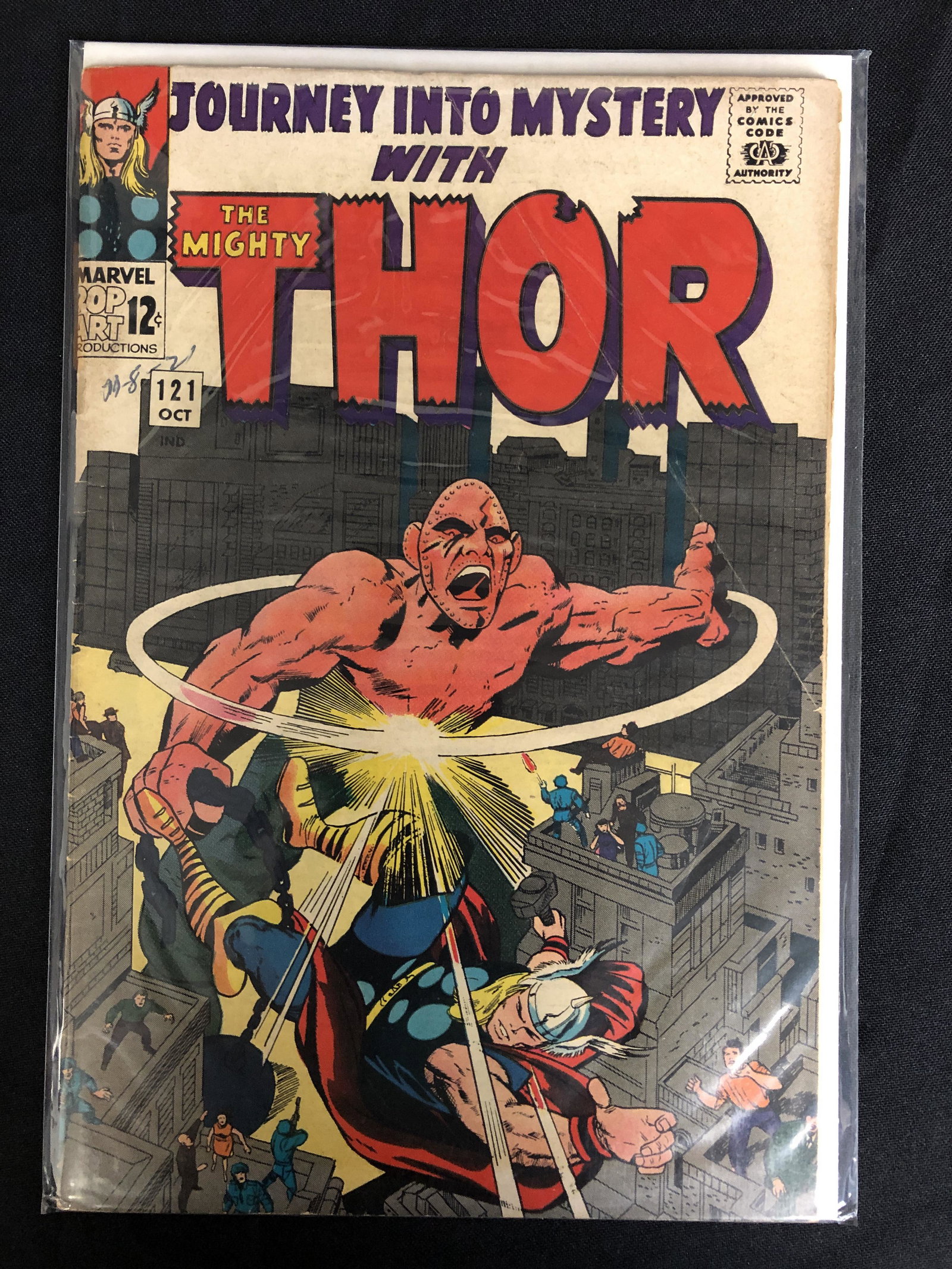 MARVEL COMICS THE MIGHTY THOR NO. 121: MARVEL COMICS THE MIGHTY THOR NO. 121
