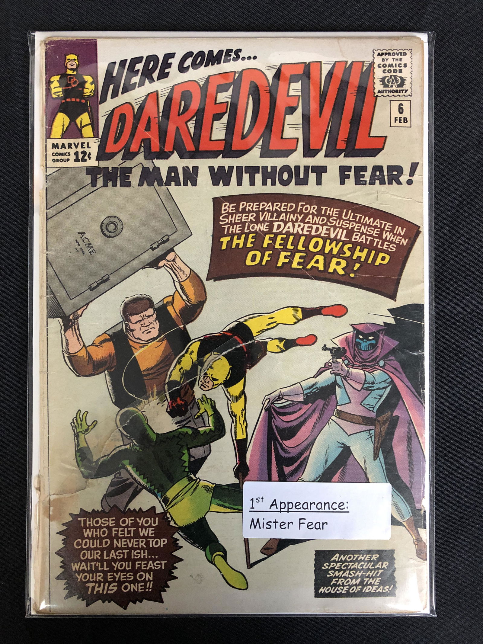 MARVEL COMICS DAREDEVIL NO. 6 (1 of 1)
