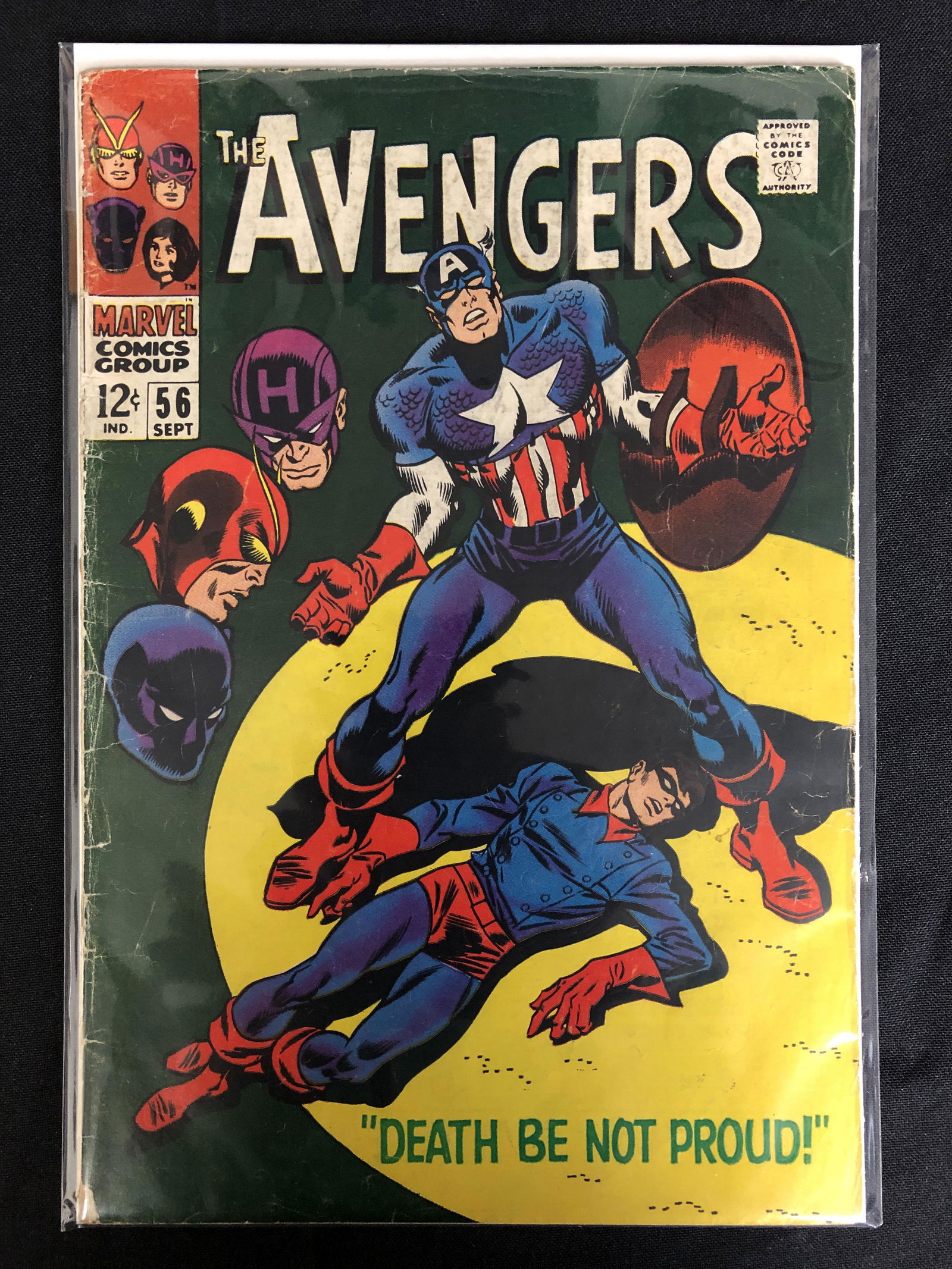 MARVEL COMICS THE AVENGERS NO. 56 (1 of 1)