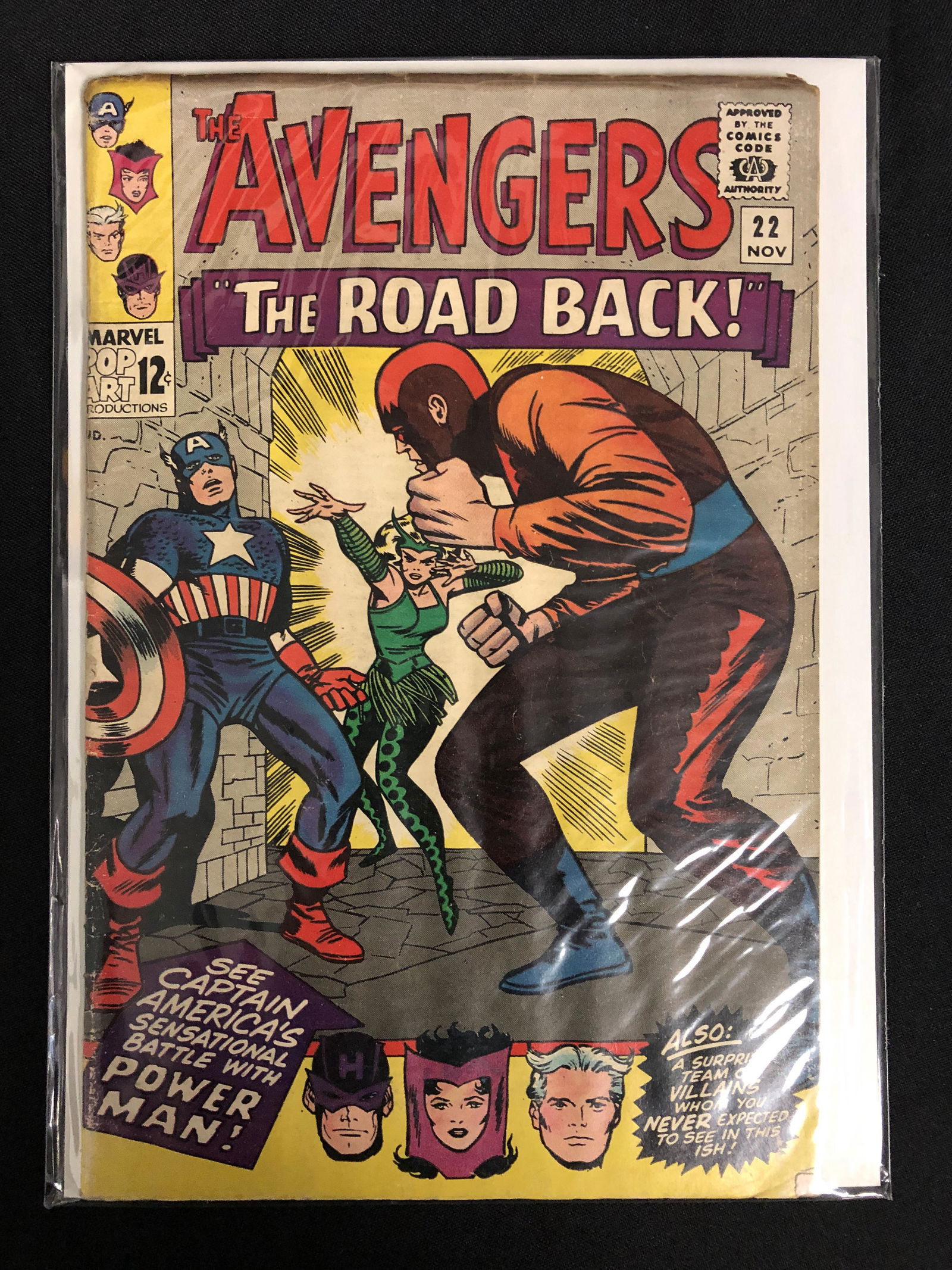 MARVEL COMICS THE AVENGERS NO. 22 (1 of 1)