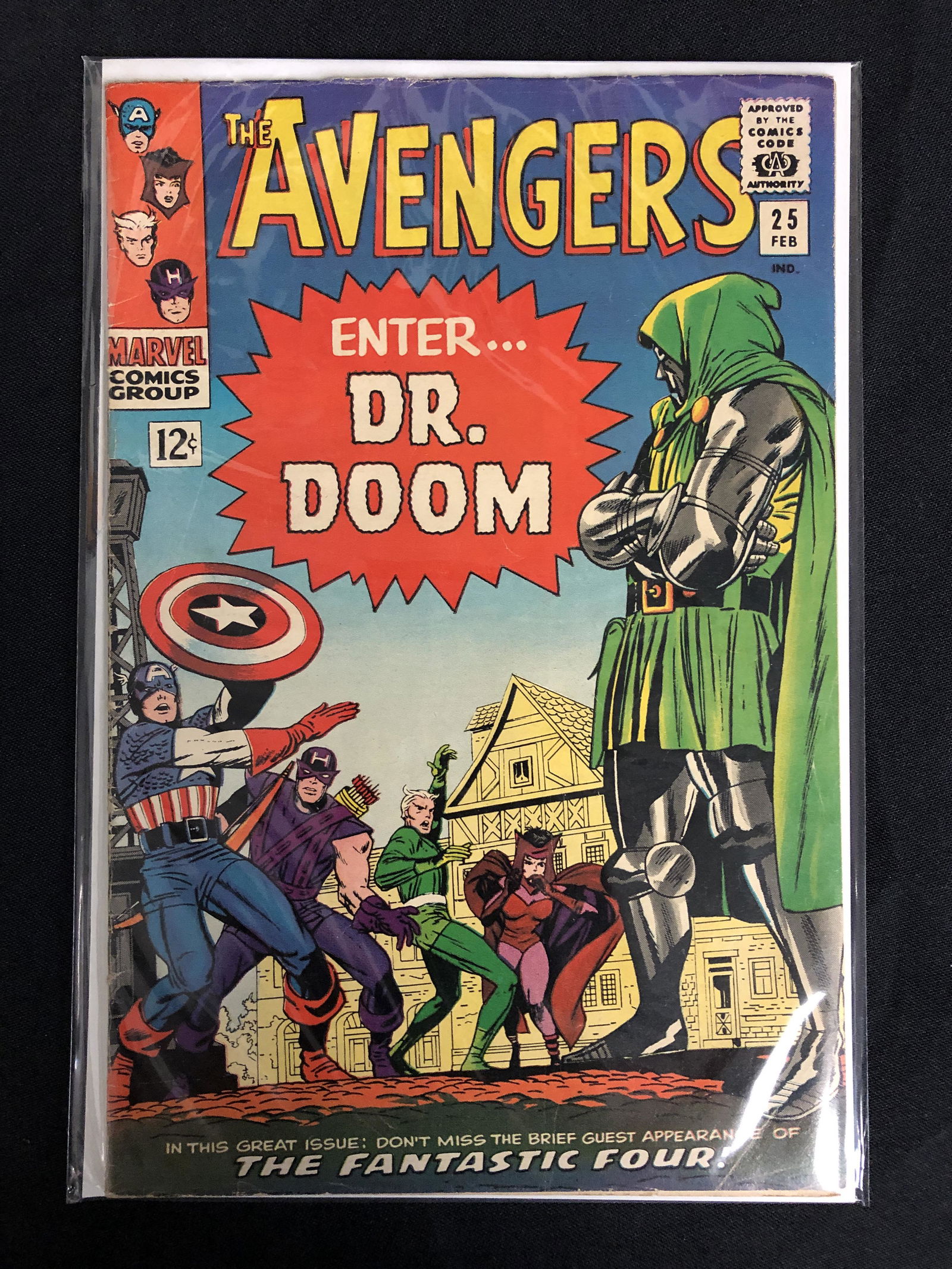 MARVEL COMICS THE AVENGERS NO. 25 (1 of 1)