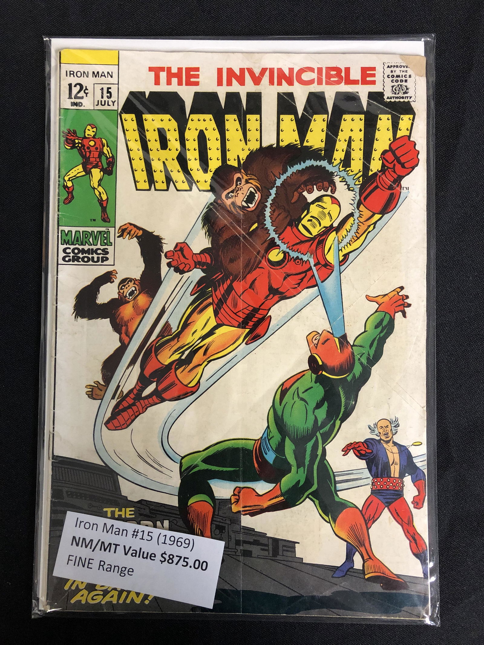 MARVEL COMICS THE INVICIBLE IRON MAN NO.15 (1 of 1)