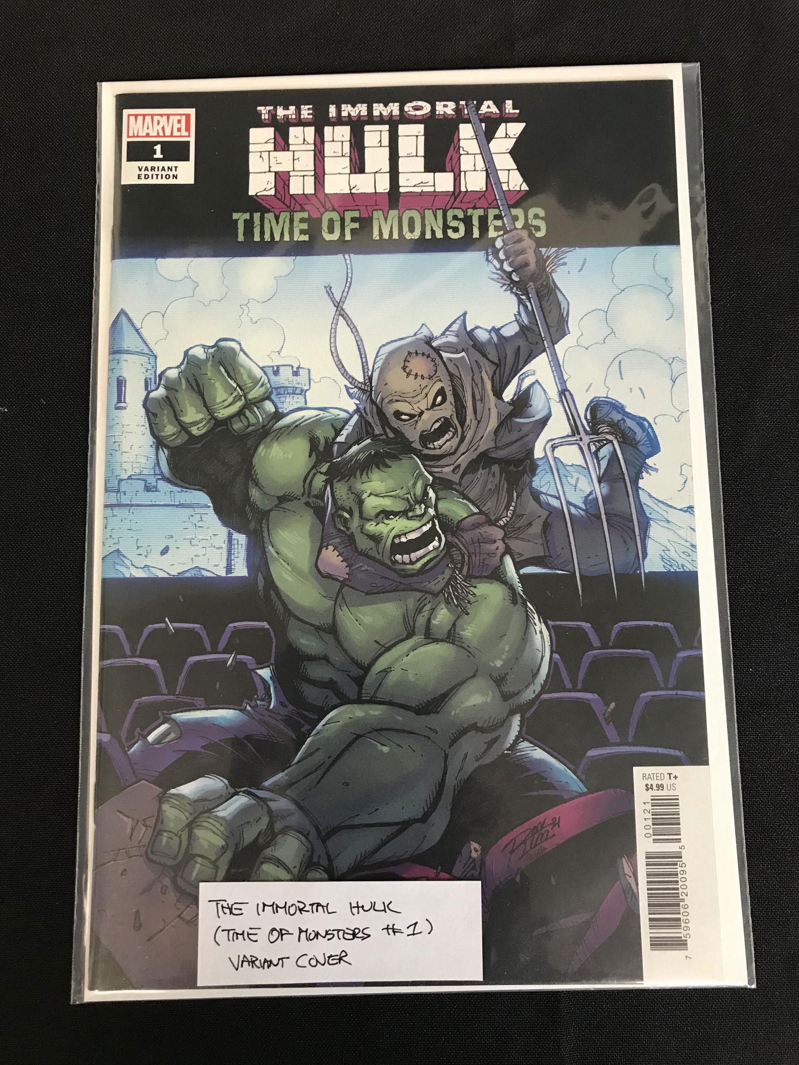 THE IMMORTAL HULK Time of Monsters #1 (MARVEL VARIANT) (1 of 1)